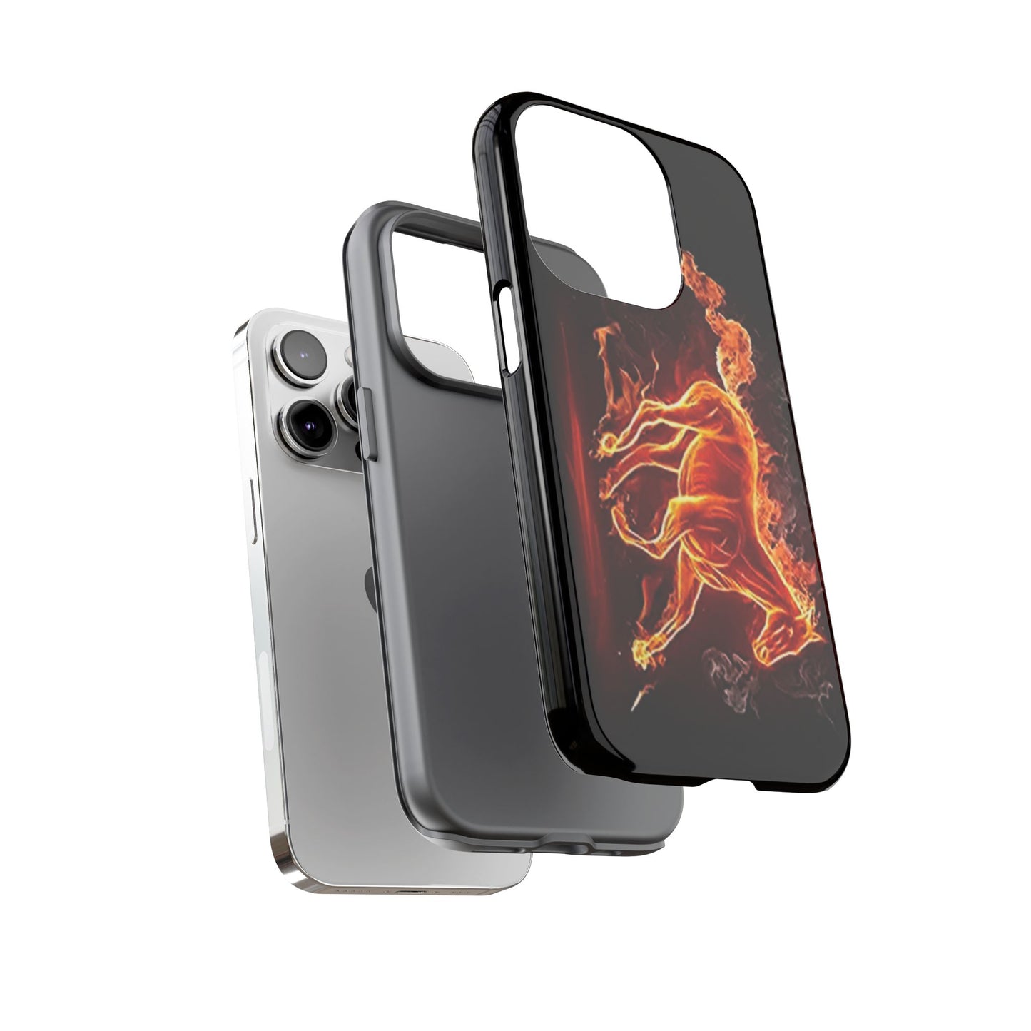 Burning Horse - Whimsical Phone Cases