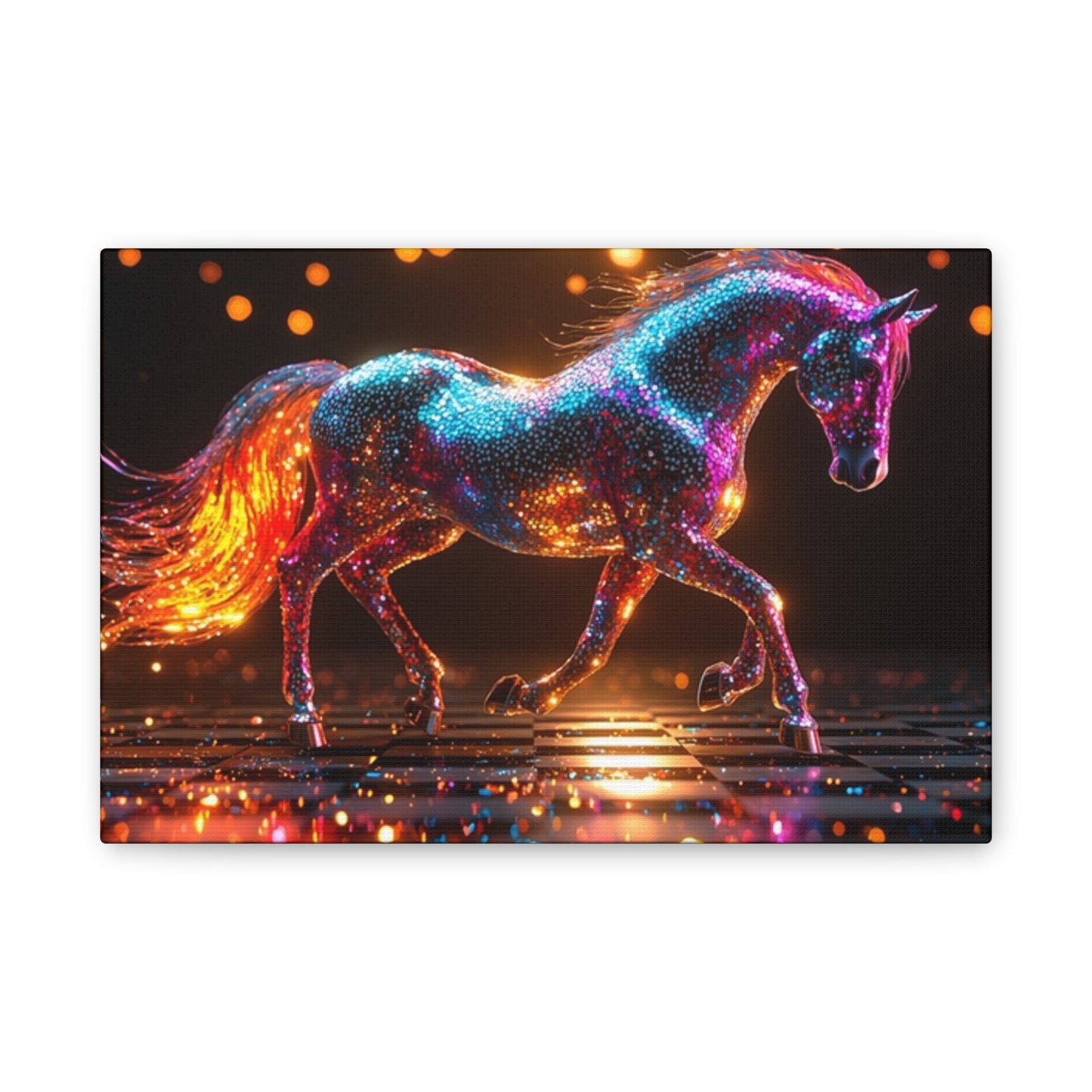 Bling Stallion - Canvas Stretched, 0.75"