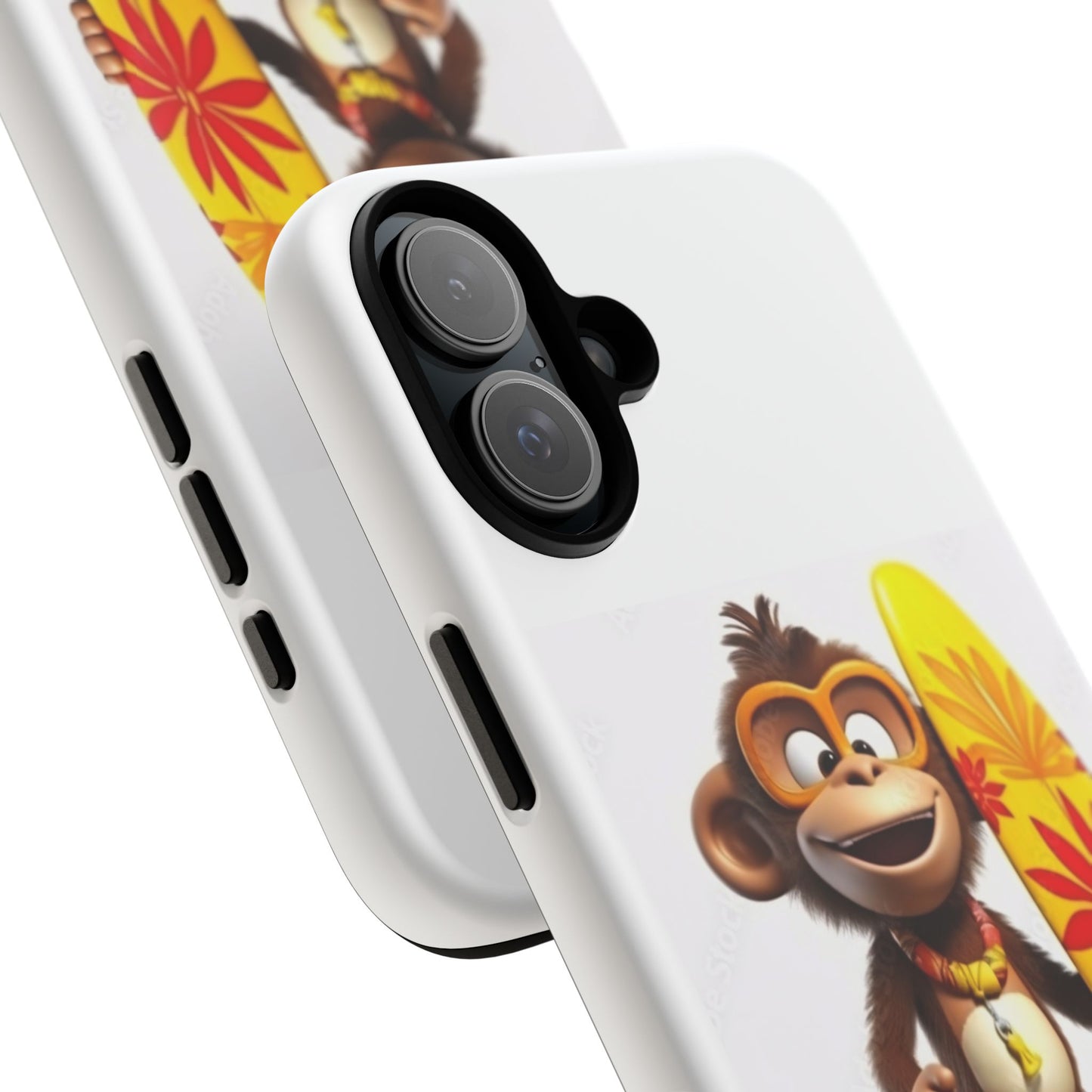 Surfer Monkey -Tough Whimsical Phone Cases