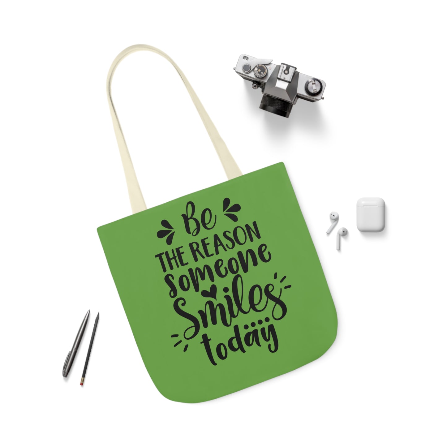 Be the Reason - Canvas Tote Bag, 5-Color Straps