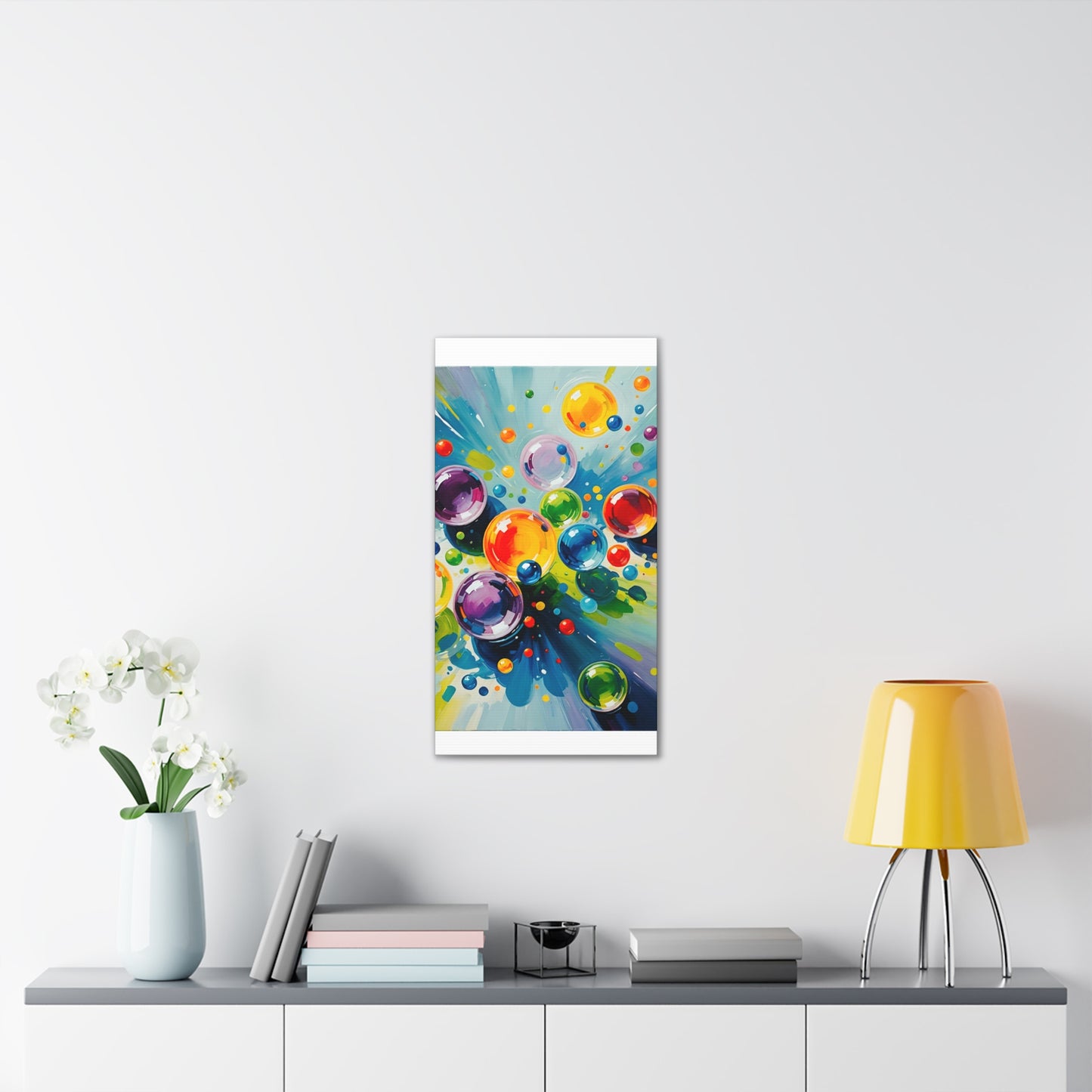 Colored Balls - Canvas Stretched, 0.75"