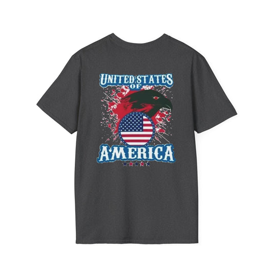 United States of America - Unisex Softstyle T-Shirt - Military