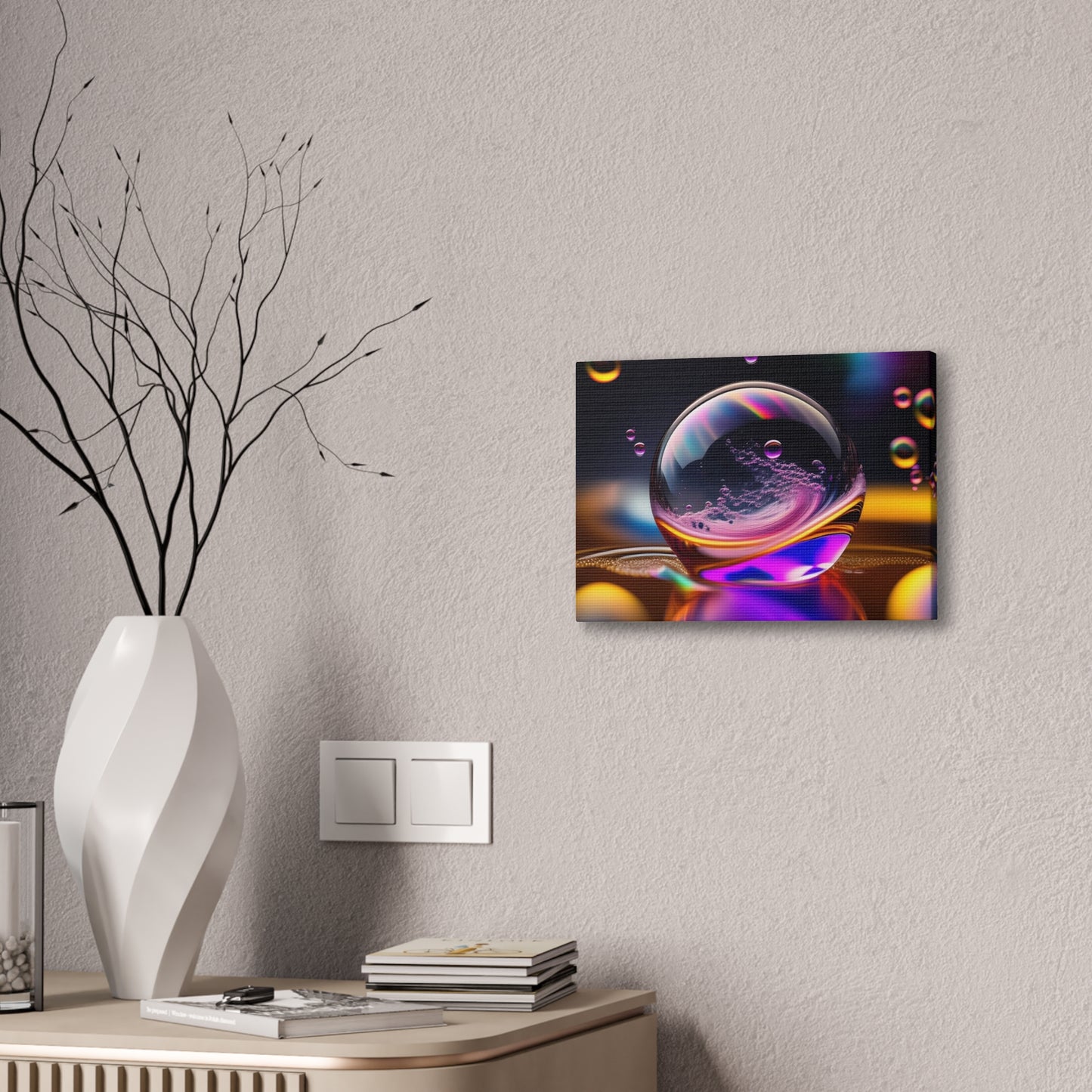 Glass Ball - Canvas Stretched, 0.75"