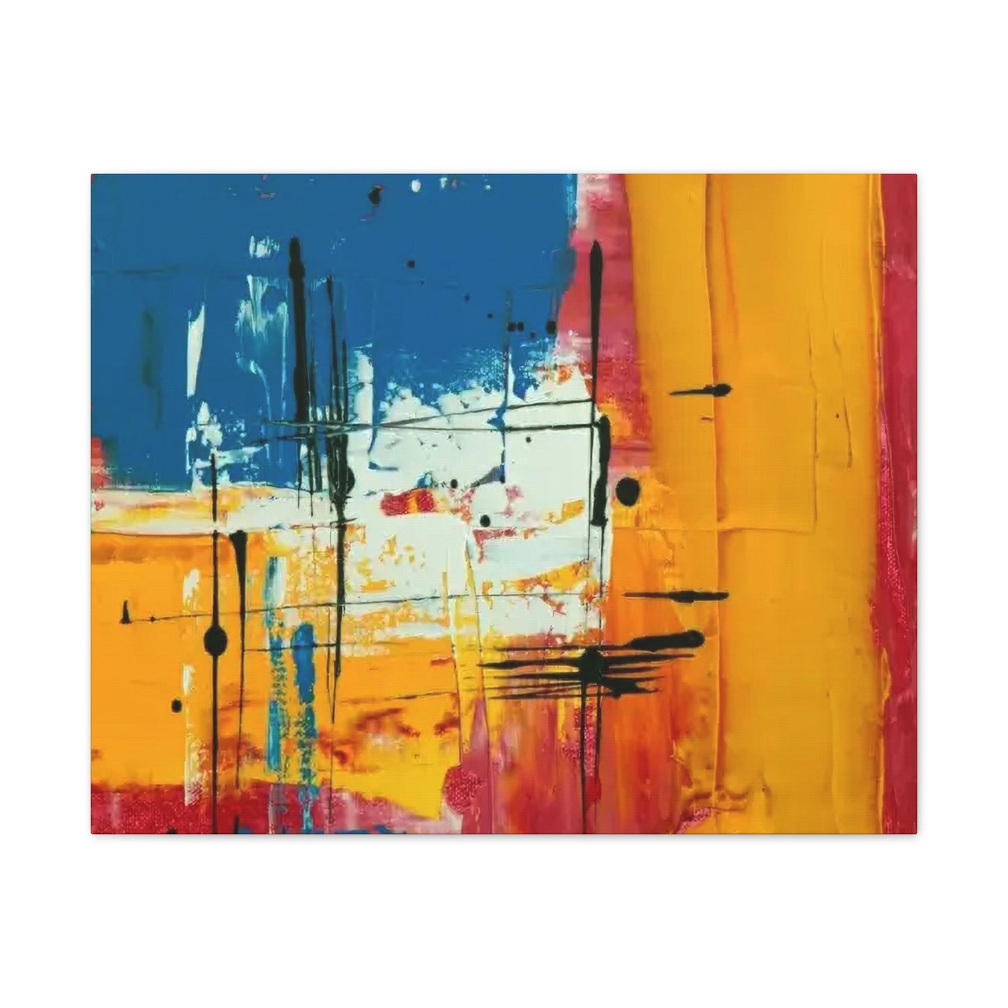 Beautiful Abstract Colors - Canvas Stretched, 0.75"