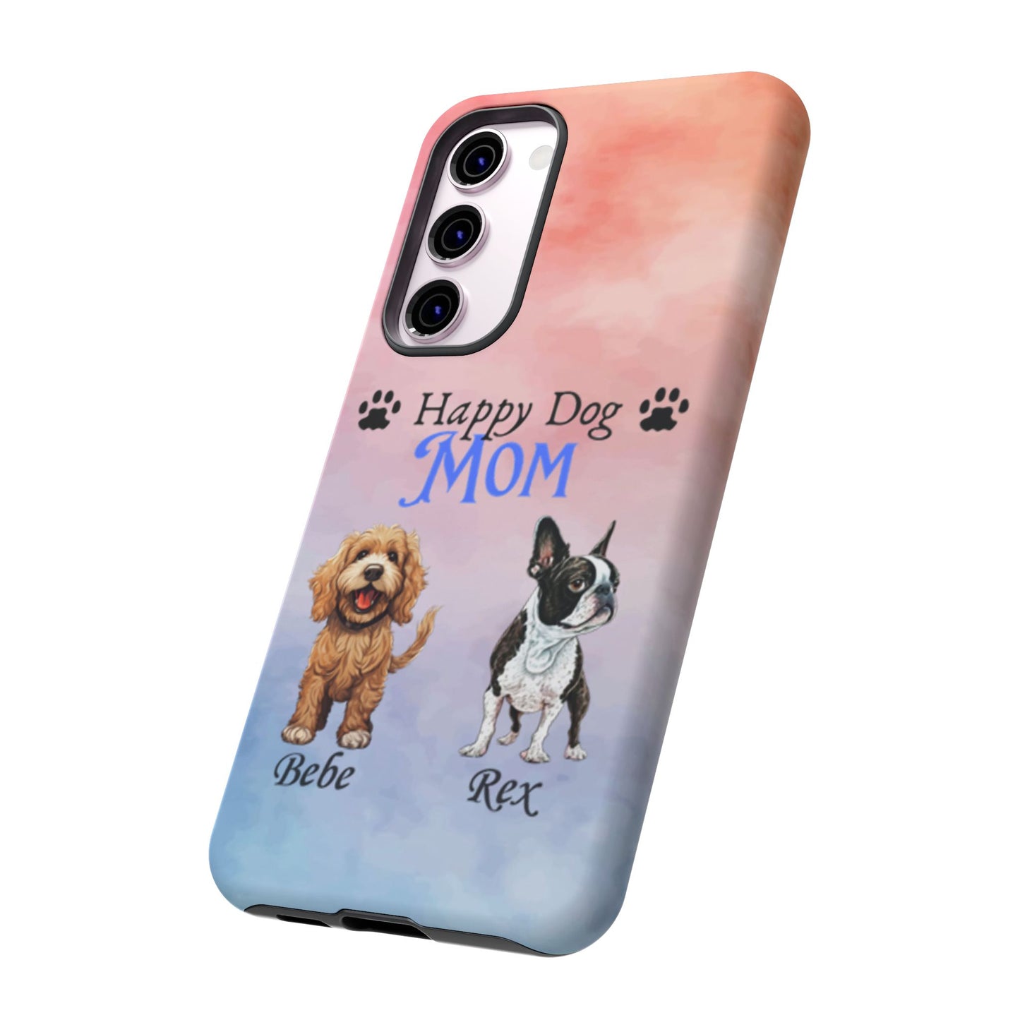 Dog Mom - Personalized - Whimsical Phone Cases - Mother's Day