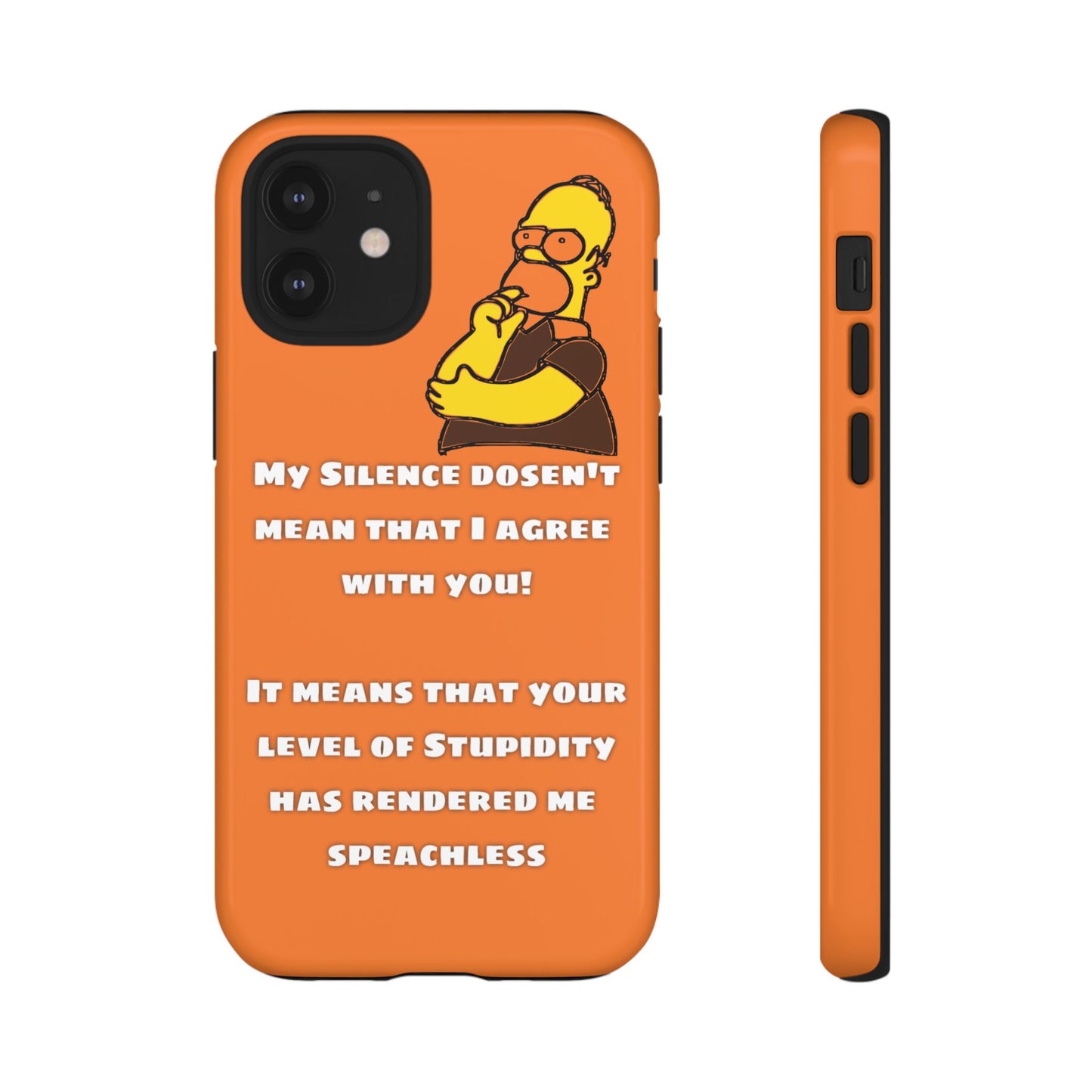 My Silence - Tough Cases - Whimsical Phone Cases