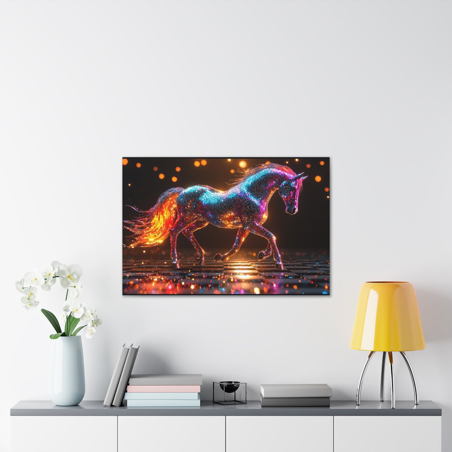 Bling Stallion - Canvas Stretched, 0.75"