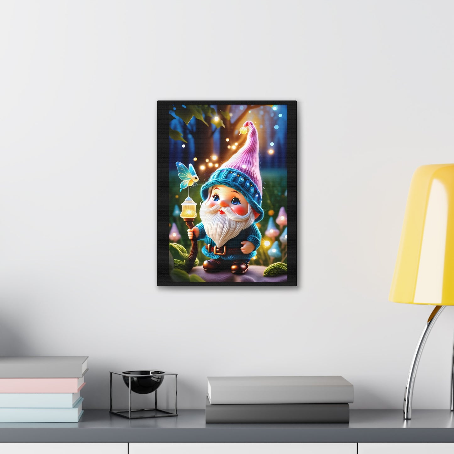 Gnome - Canvas Stretched, 0.75"