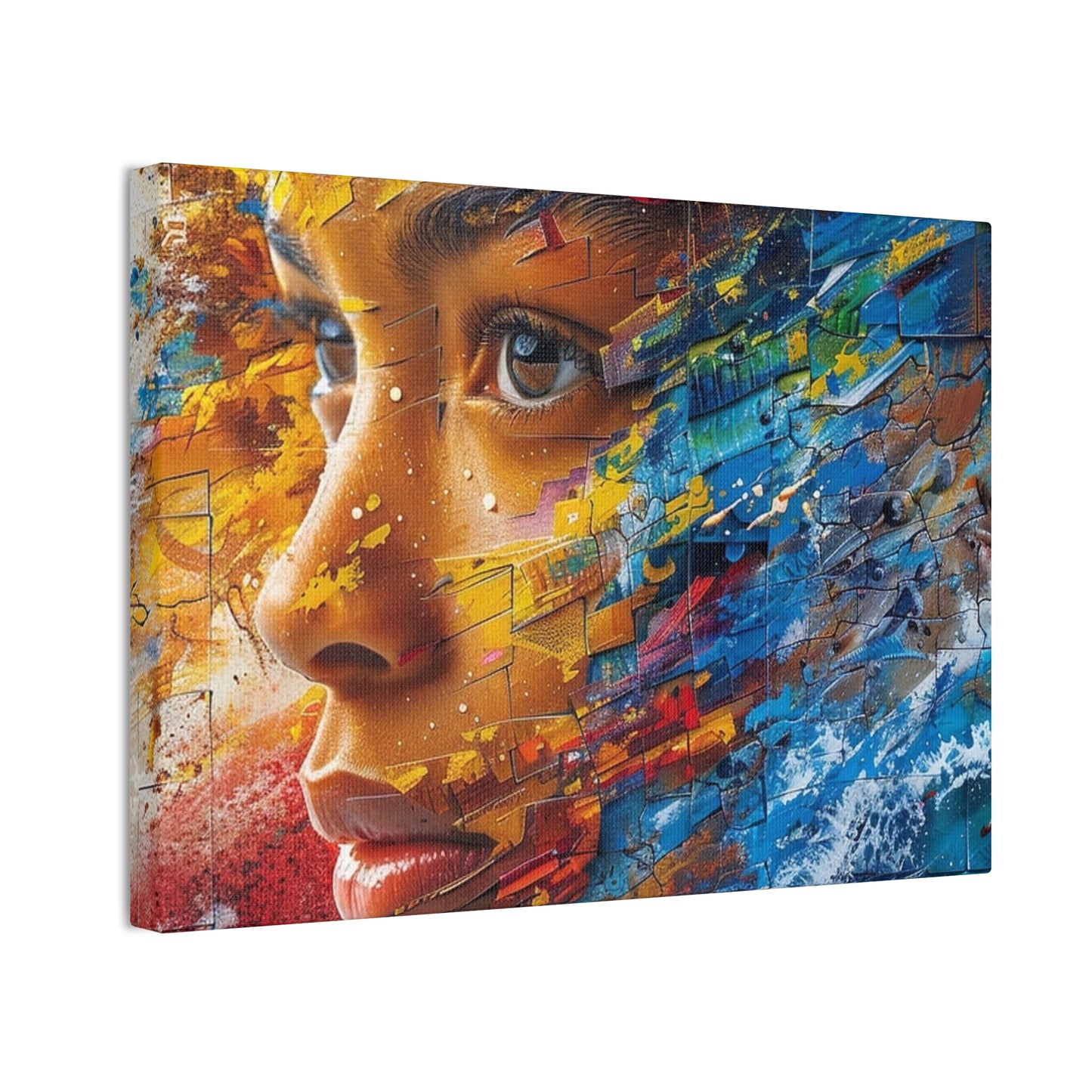 She - Canvas Stretched, 0.75"