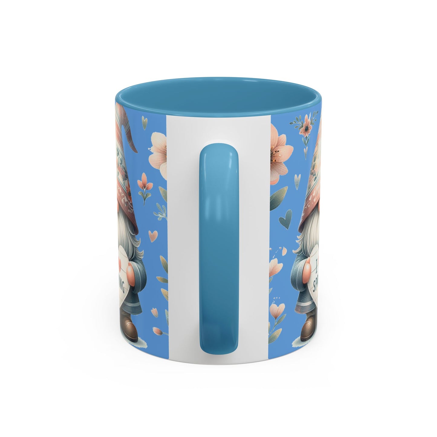 I Love Spring - Accent Coffee Mug (11, 15oz)