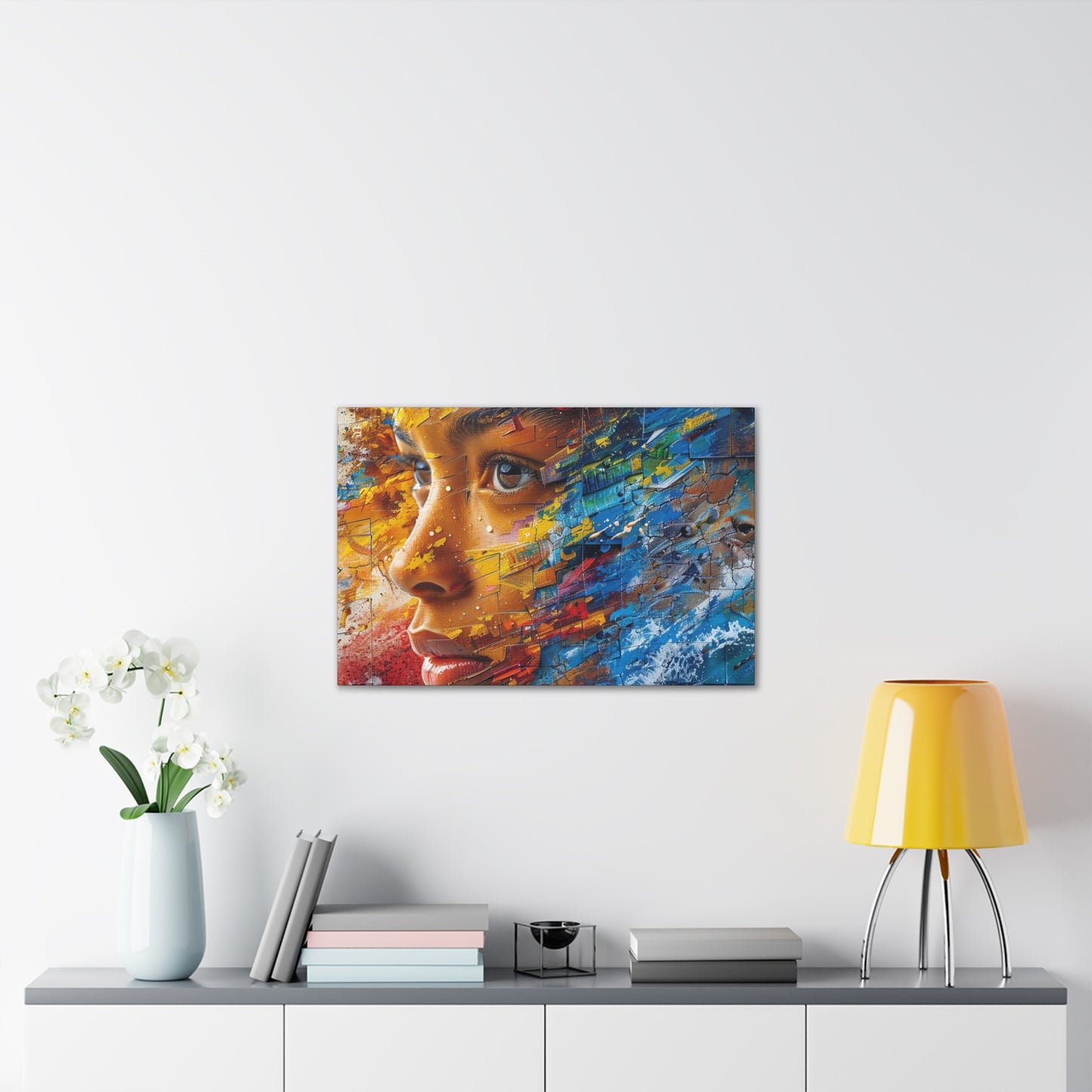 She - Canvas Stretched, 0.75"