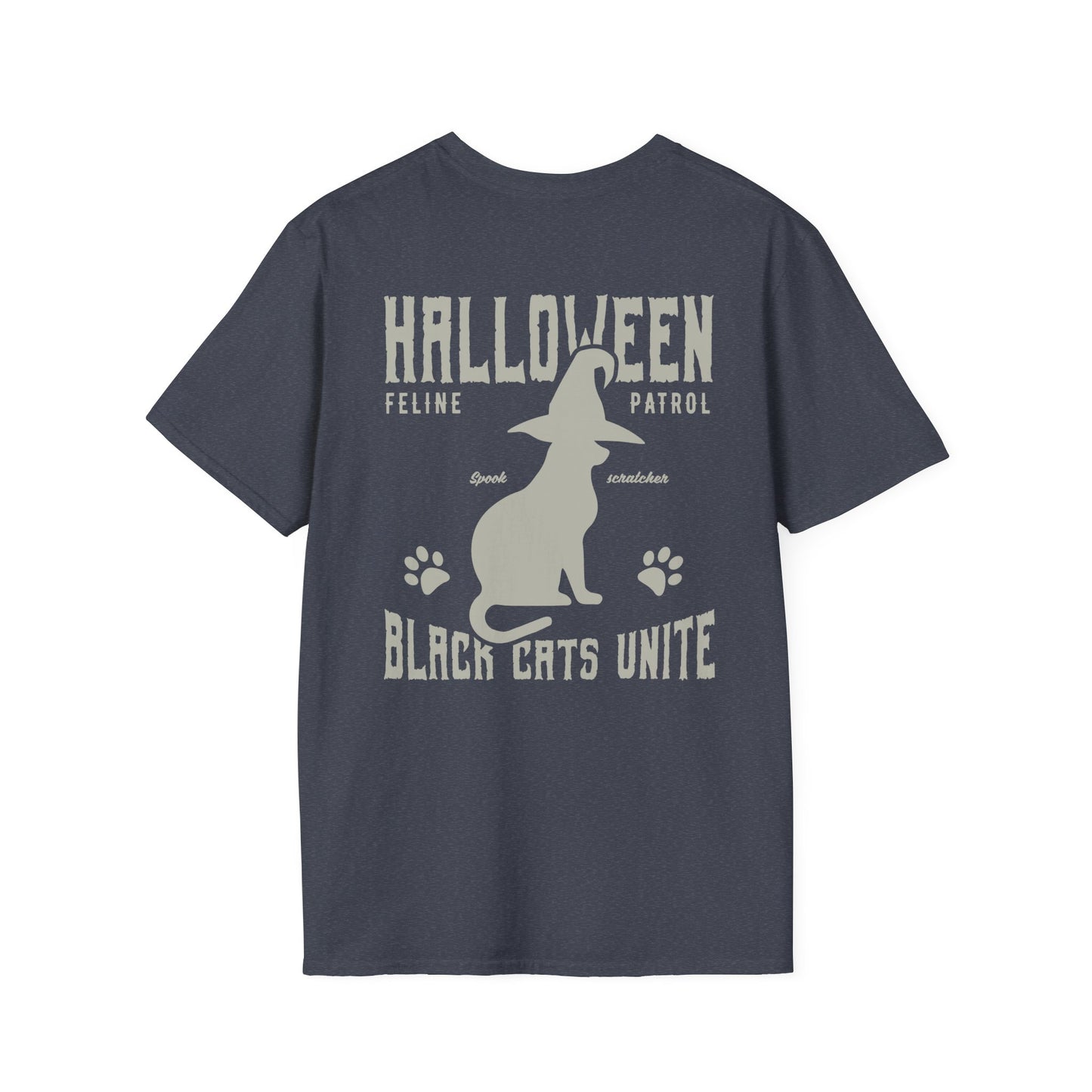 Feline Patrol - Unisex Softstyle T-Shirt - Halloween