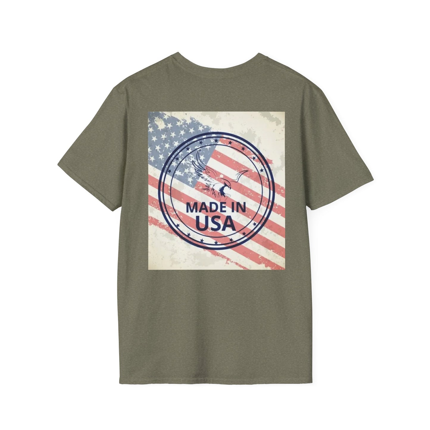 Made in the USA - Unisex Softstyle T-Shirt - Military