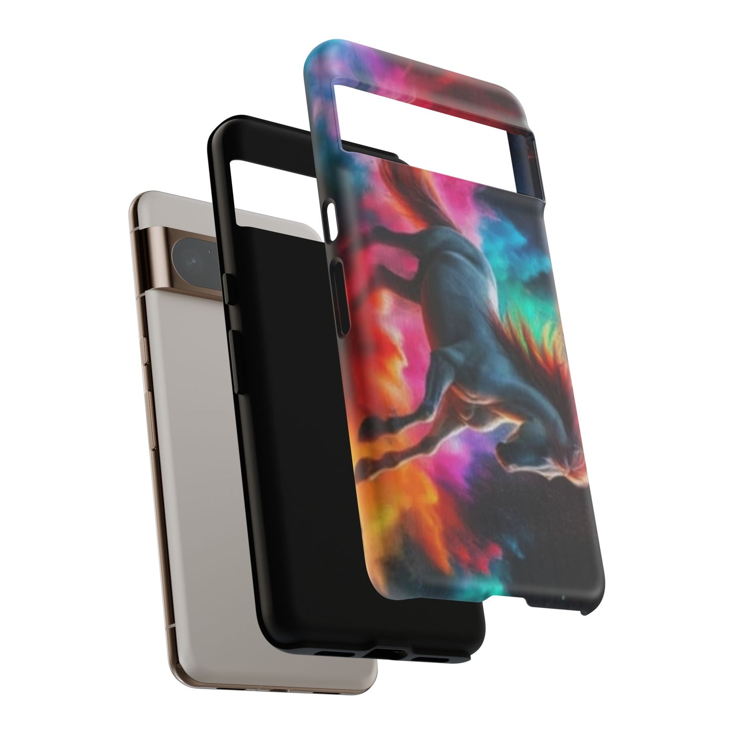 Colorful Horse - Tough Whimsical Phone Cases