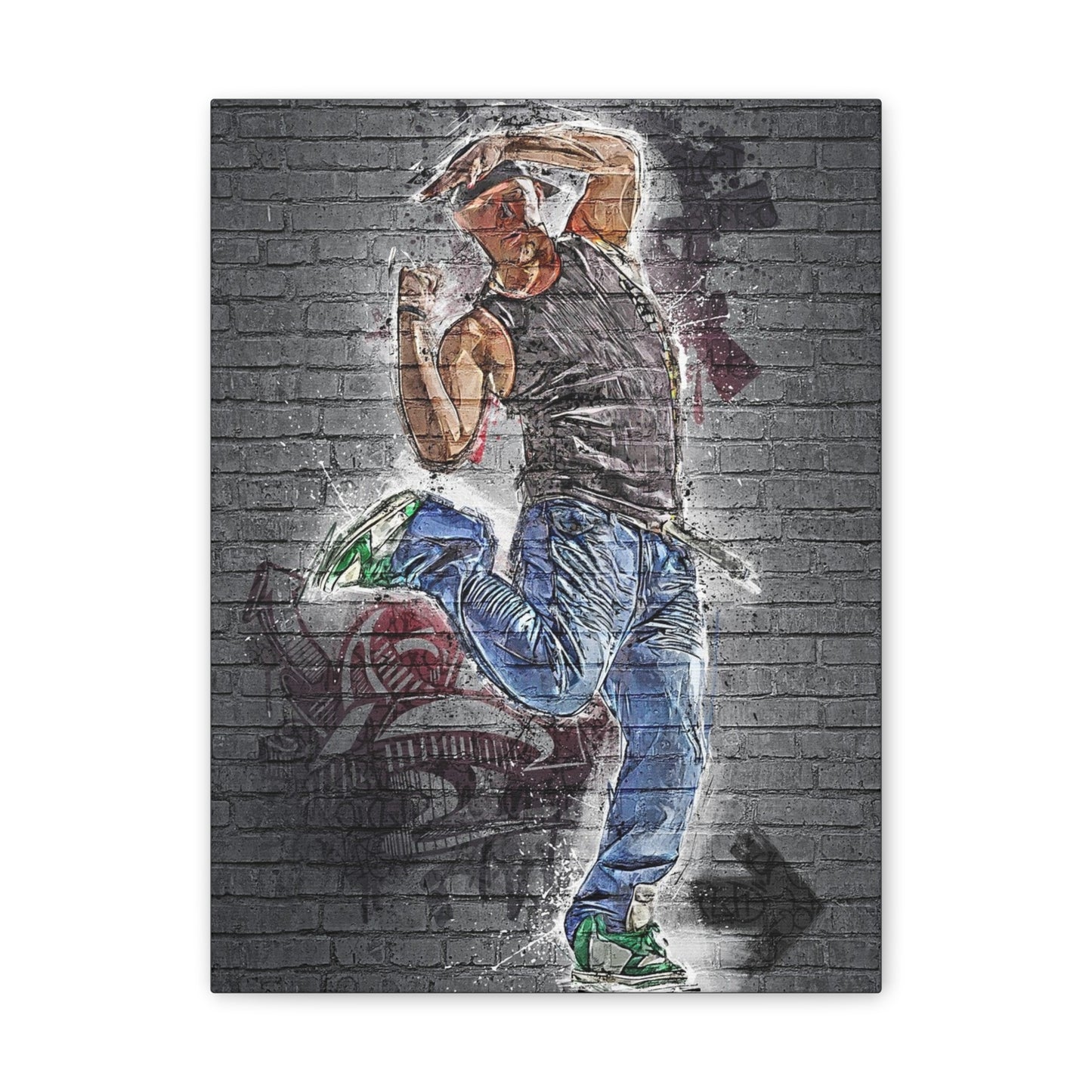 Wall Dancer - Canvas Stretched, 0.75"