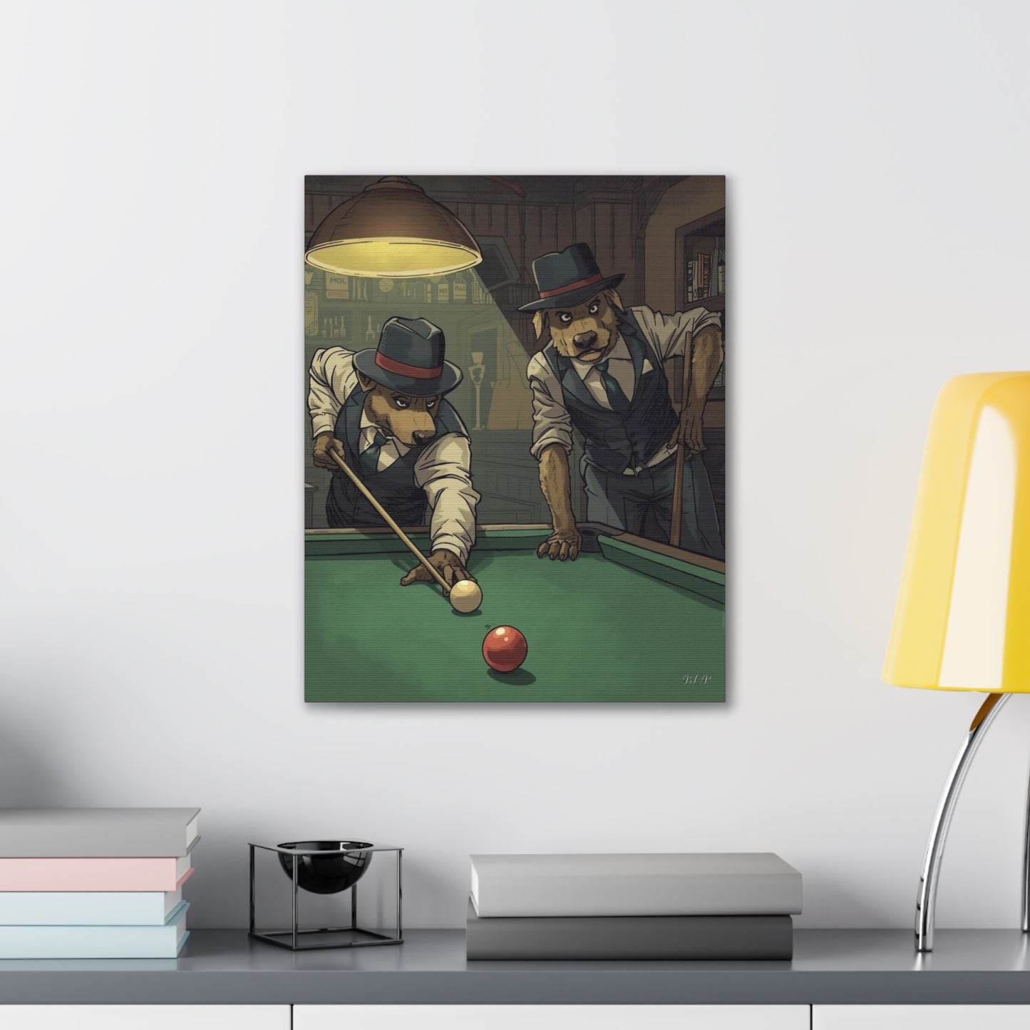 Gangster Dogs - Canvas Stretched, 0.75" - 2026 Wall Art - Sports