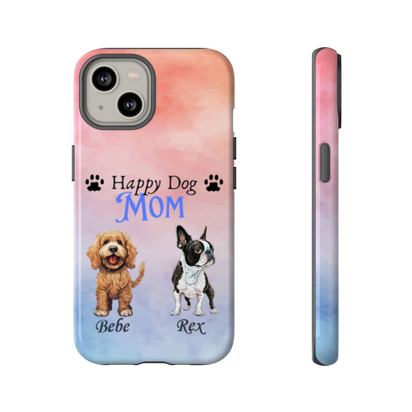 Dog Mom - Personalized - Whimsical Phone Cases - Mother's Day