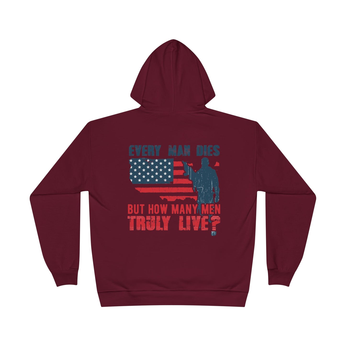 Military - Veteran - Unisex EcoSmart® Pullover Hoodie Sweatshirt