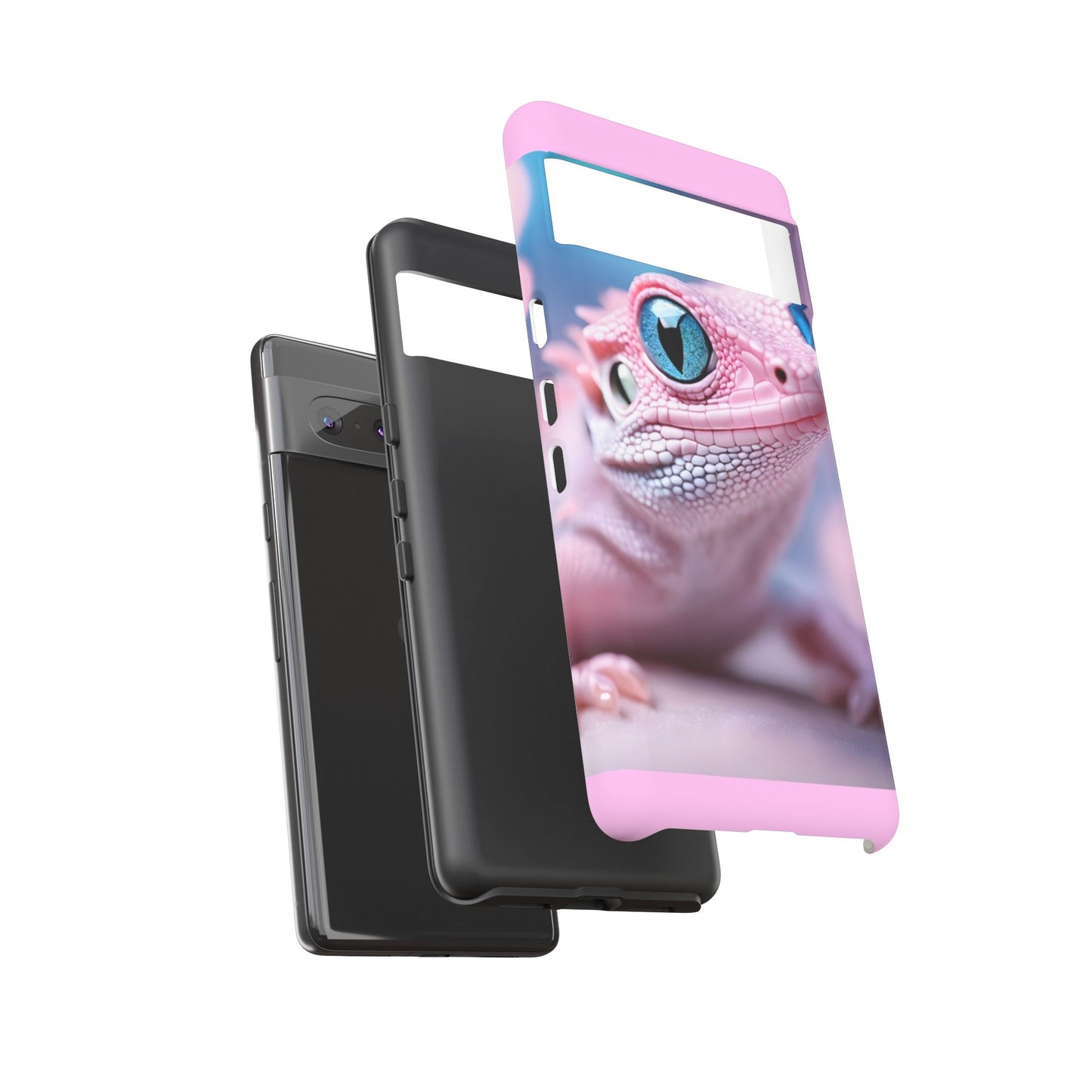 Pink Lizard - Whimsical Phone Cases