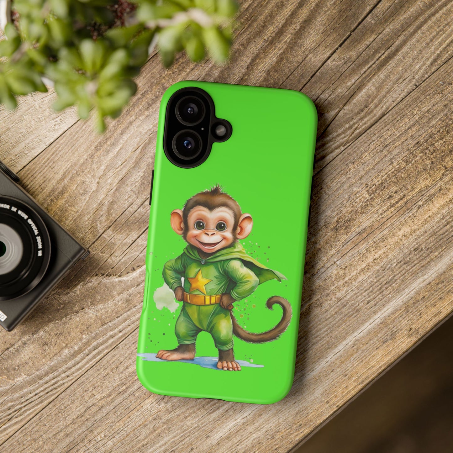 Super Chimp - Tough Whimsical Phone Cases