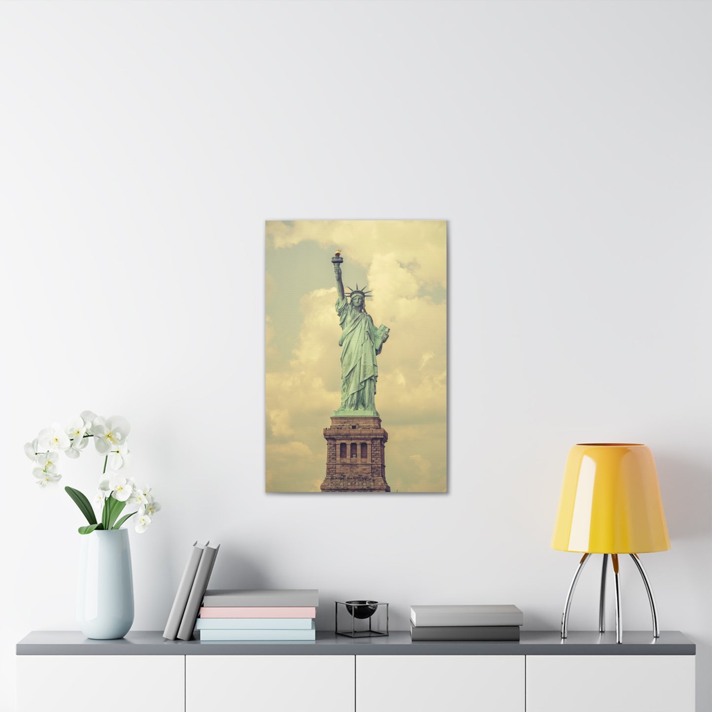 Statue of Liberty - Canvas Stretched, 0.75"