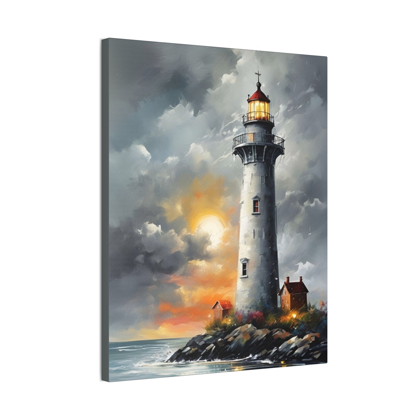 Light House - Canvas -Stretched, 0.75"