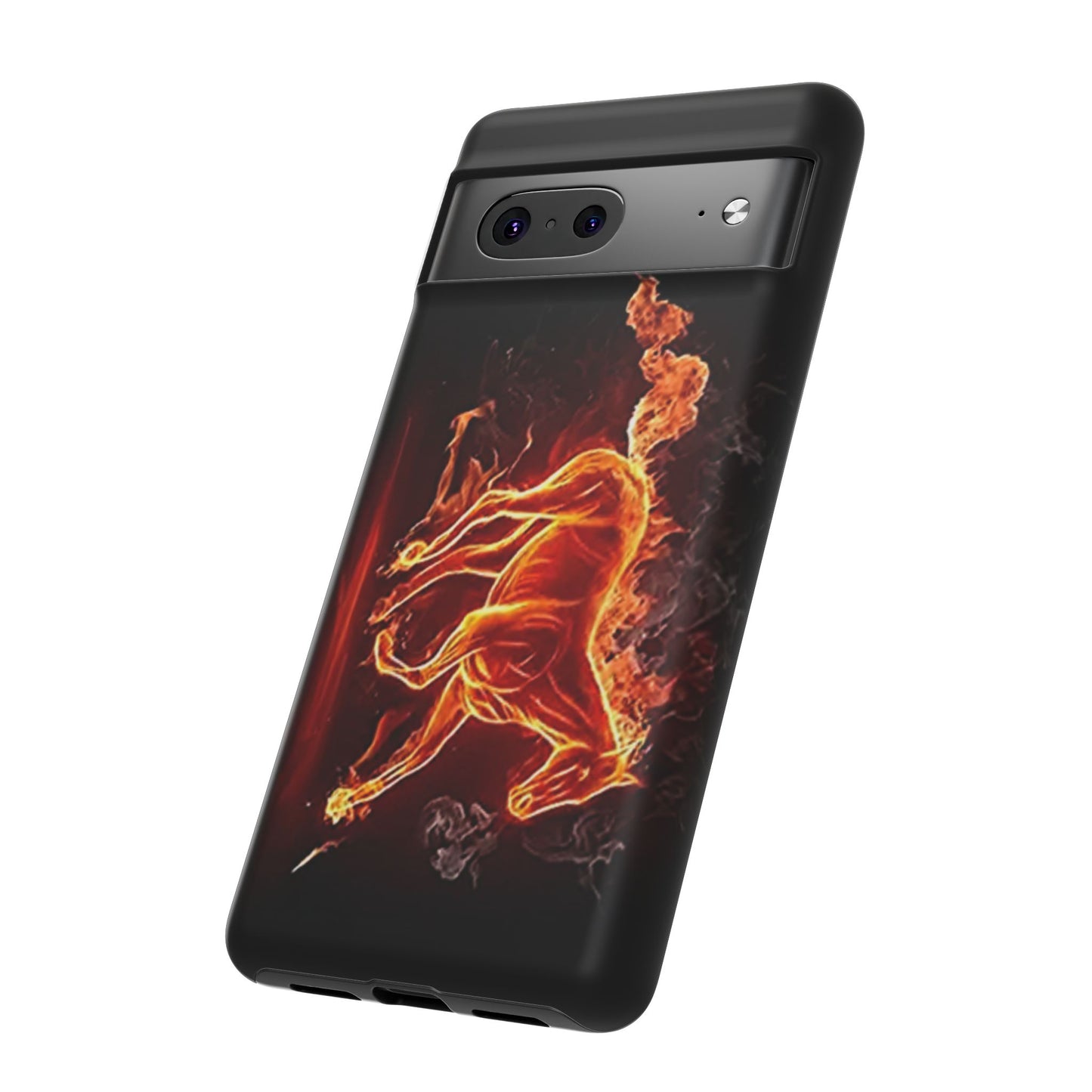 Burning Horse - Whimsical Phone Cases