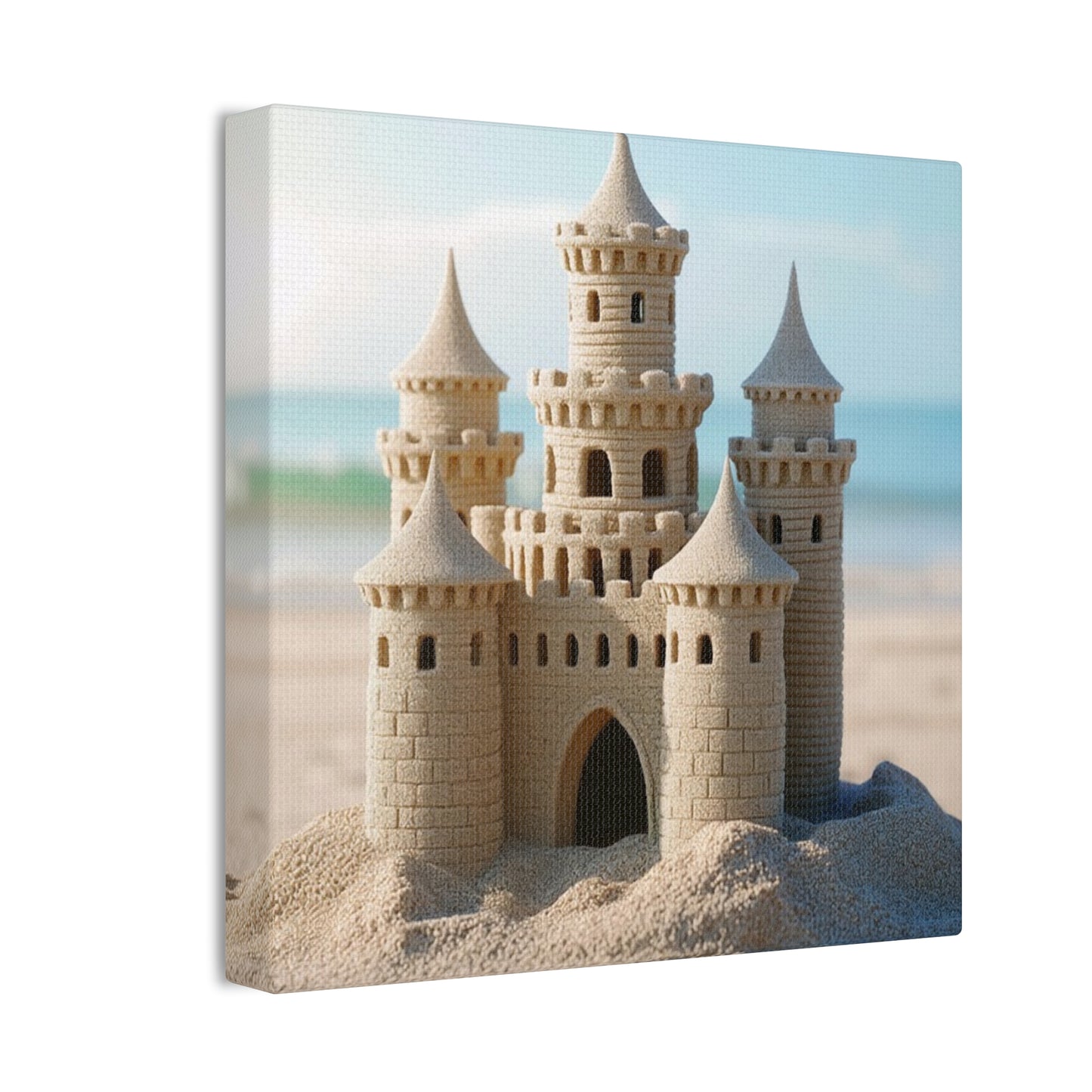 Sand Castle - Canvas Stretched, 0.75"