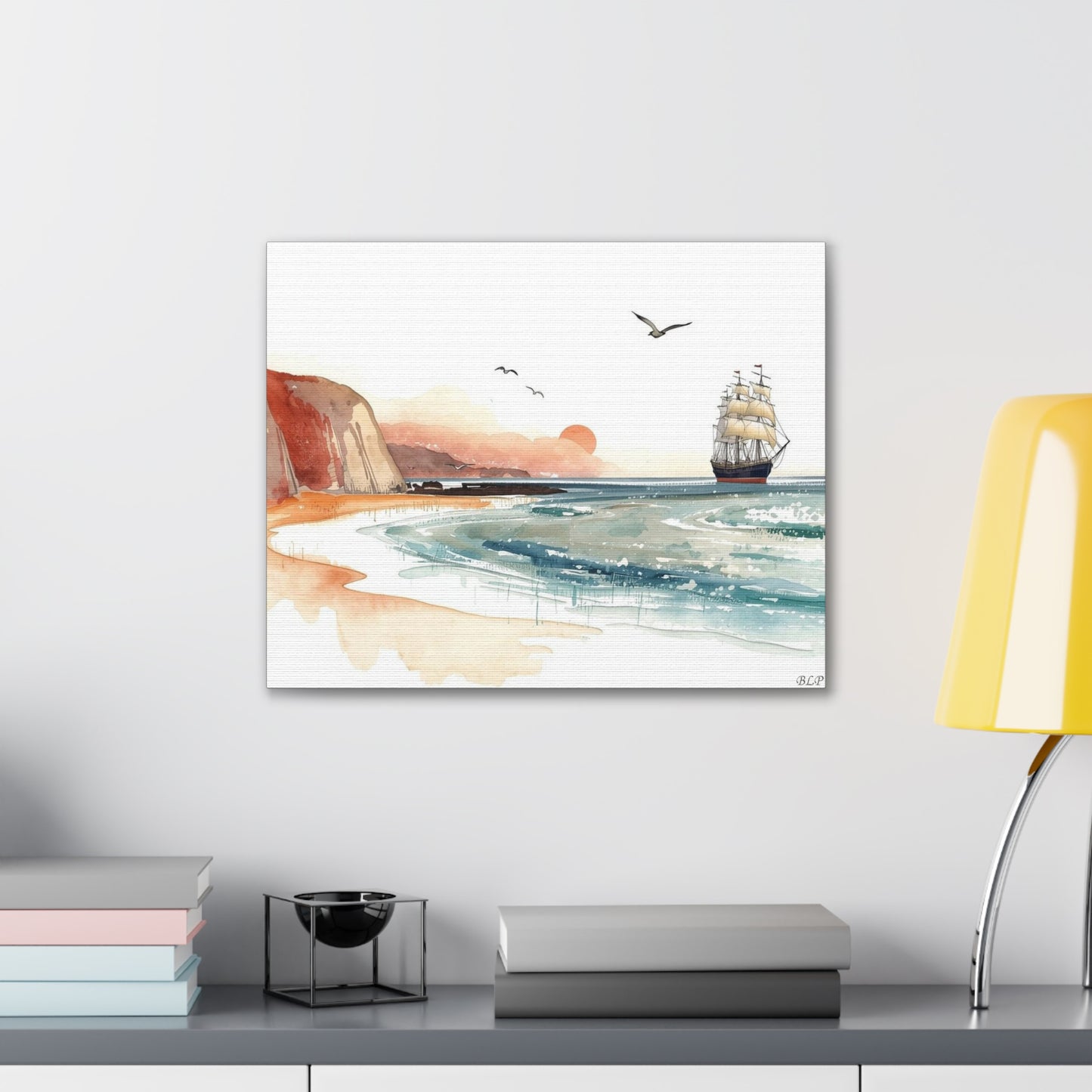 Coastal Clipper - Canvas Stretched, 0.75" - 2026 Wall Art - Places