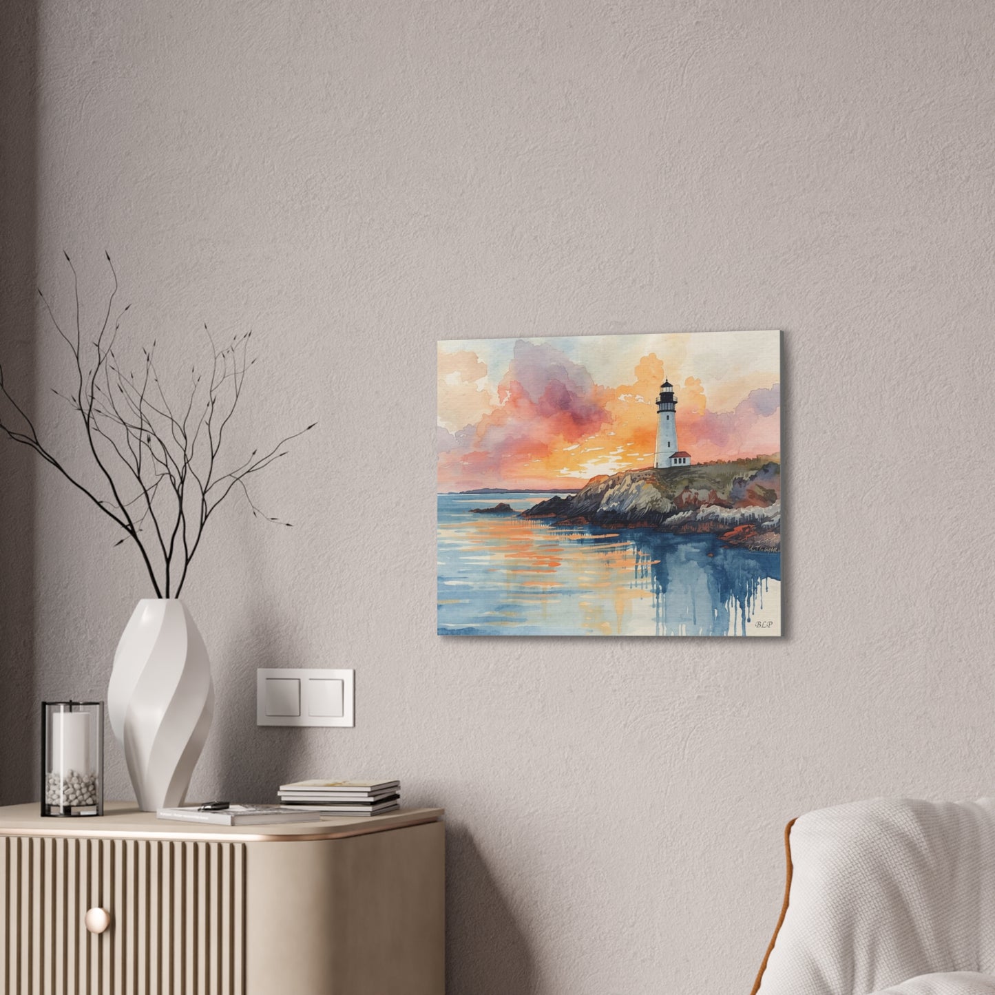 Standing Watch - Canvas Stretched, 0.75"- 2026 Wall Art - Places