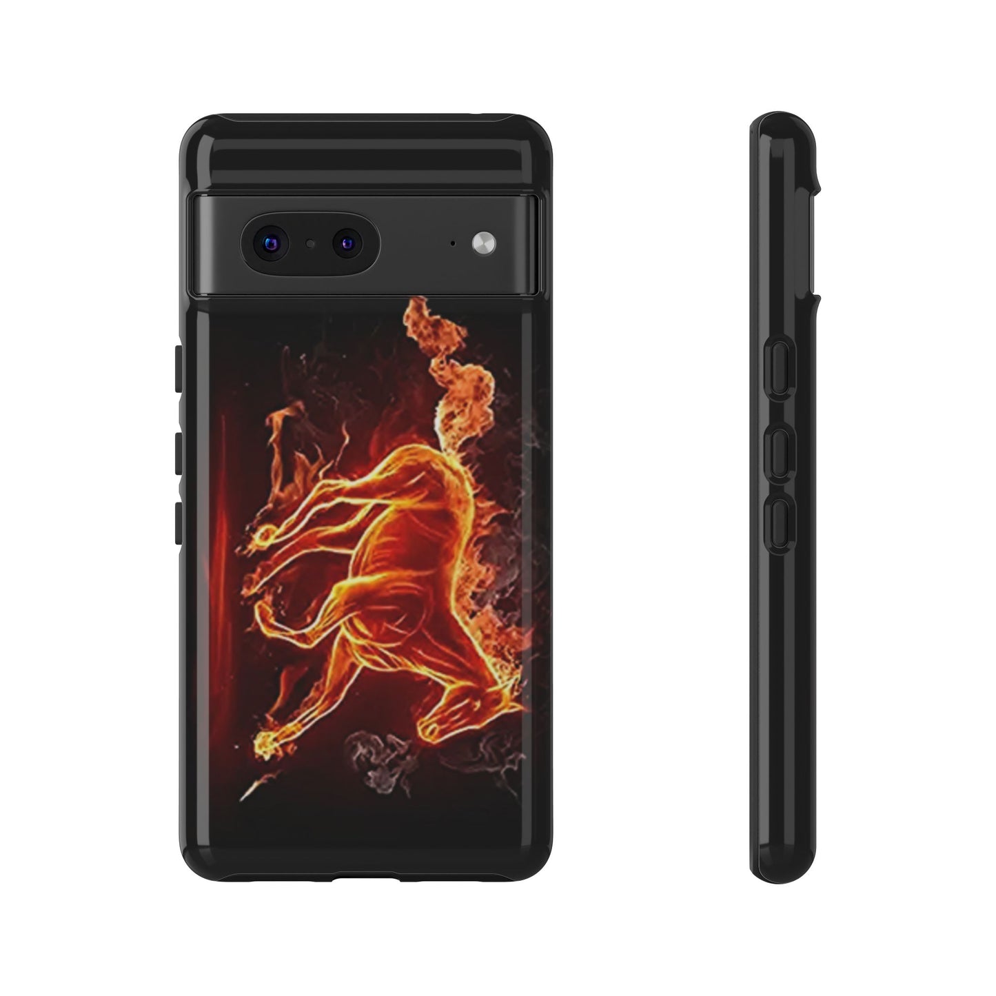 Burning Horse - Whimsical Phone Cases