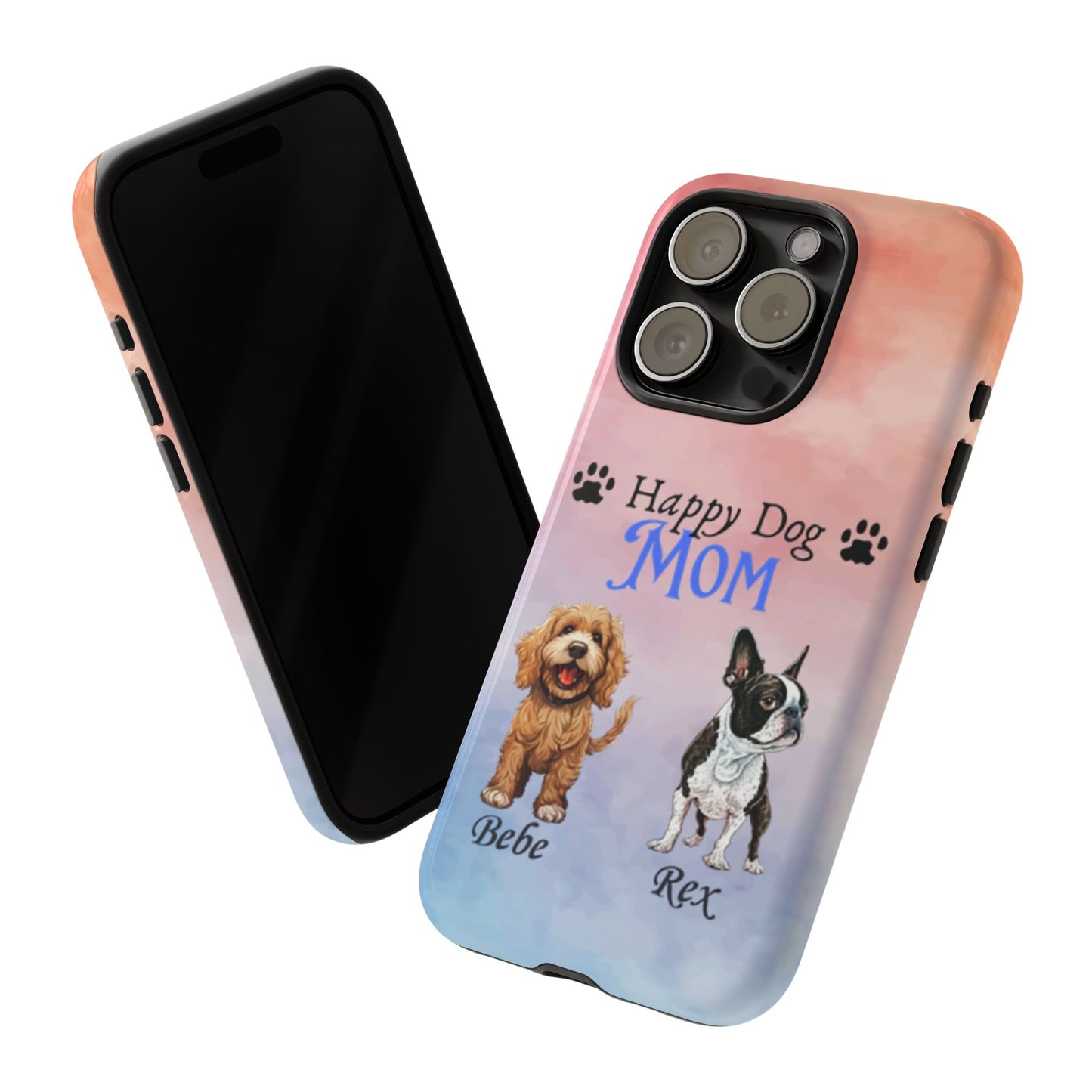 Dog Mom - Personalized - Whimsical Phone Cases - Mother's Day