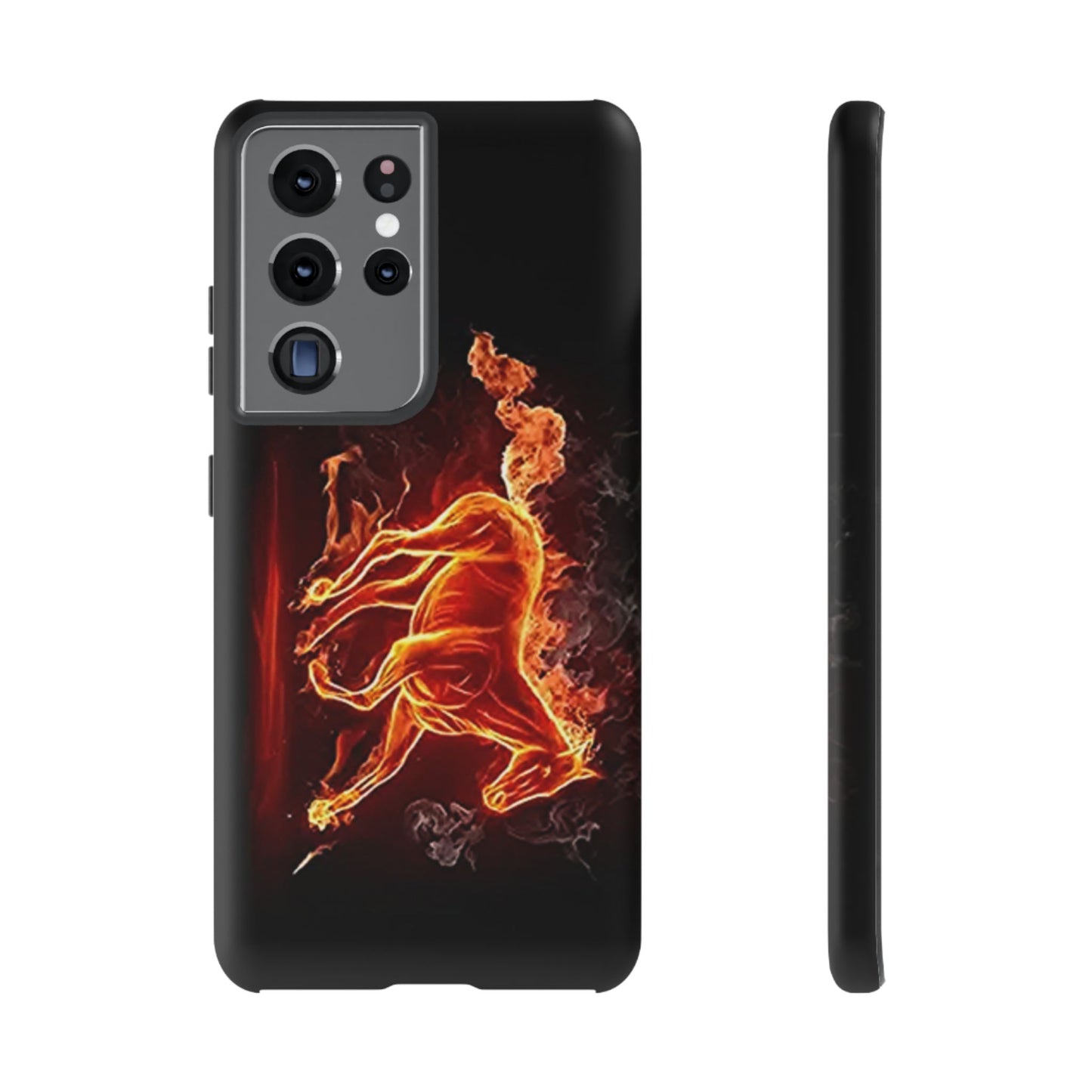 Burning Horse - Whimsical Phone Cases