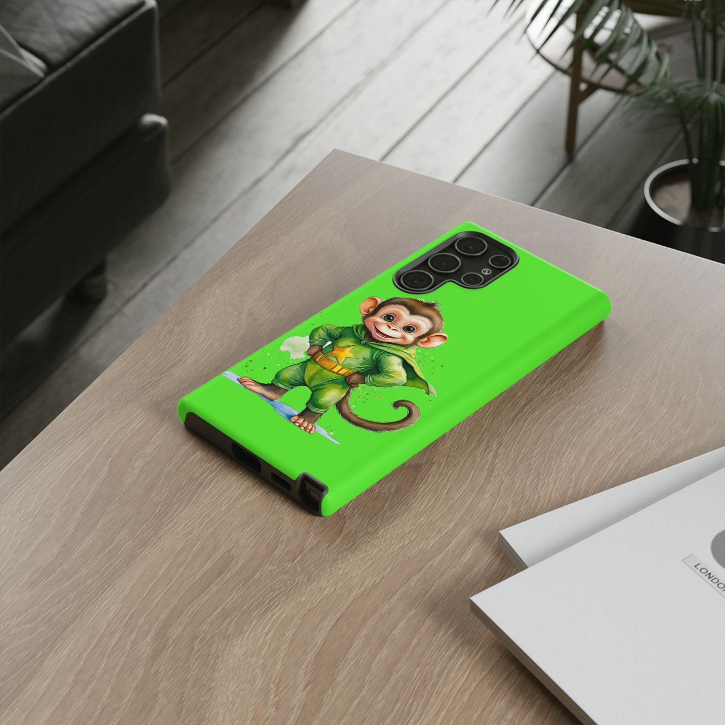 Super Chimp - Tough Whimsical Phone Cases