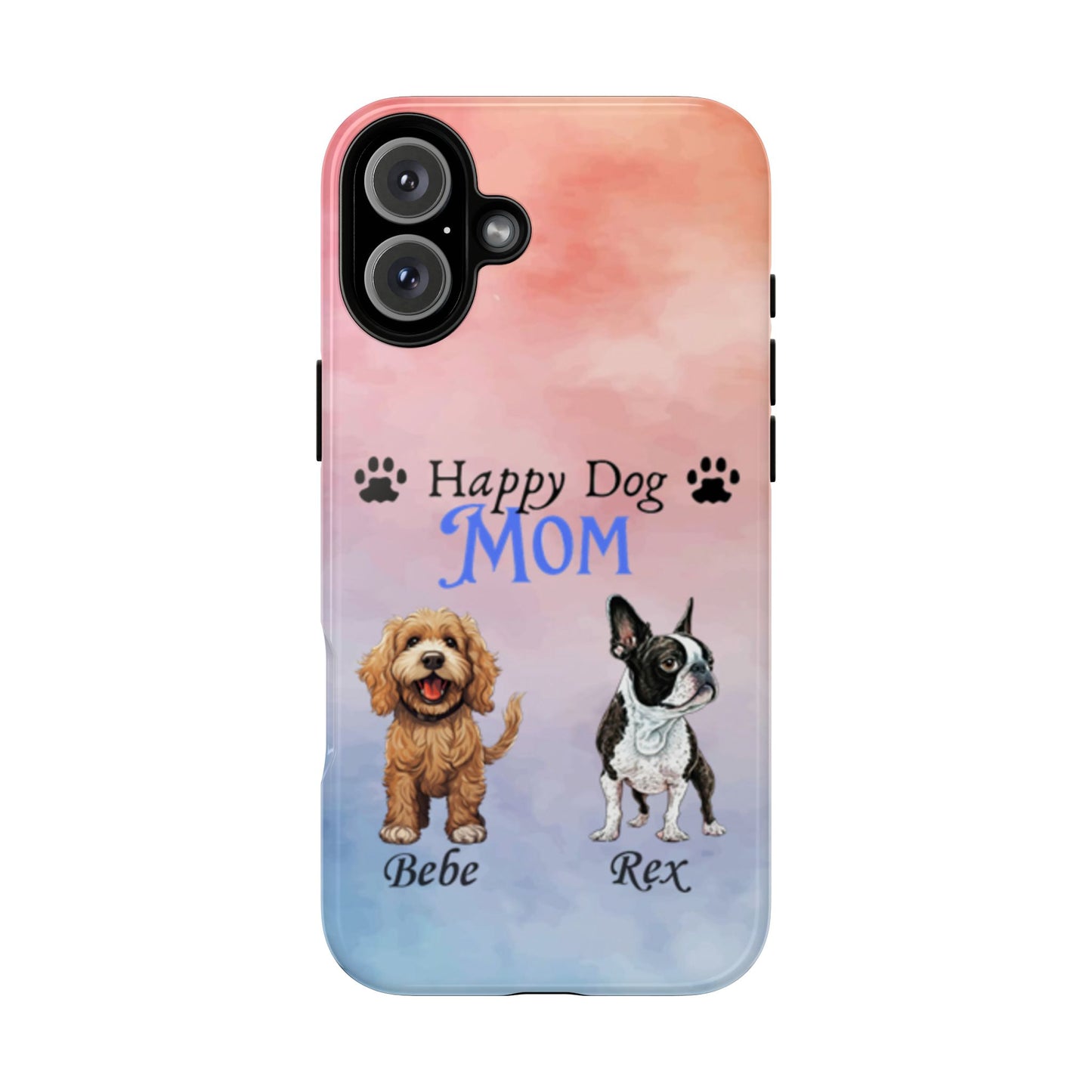 Dog Mom - Personalized - Whimsical Phone Cases - Mother's Day