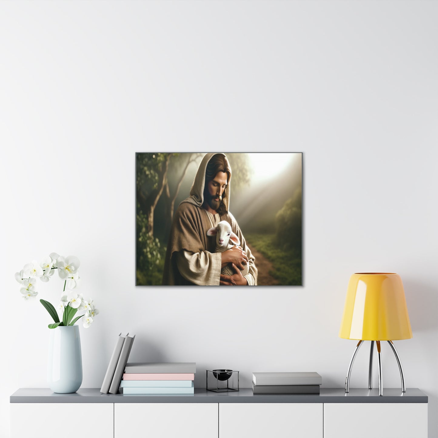 The Lamb of God - Canvas Stretched, 0.75" - Easter