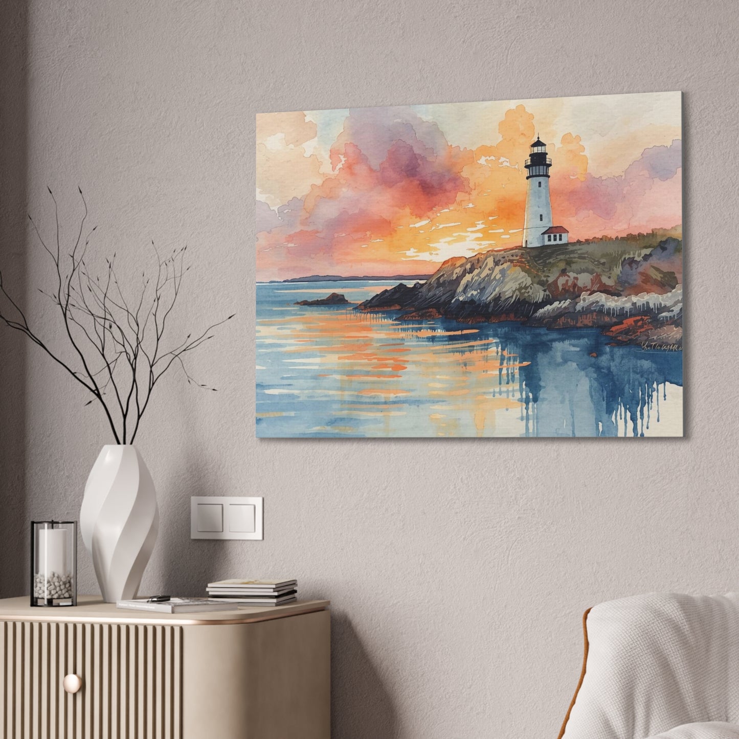 Standing Watch - Canvas Stretched, 0.75"- 2026 Wall Art - Places