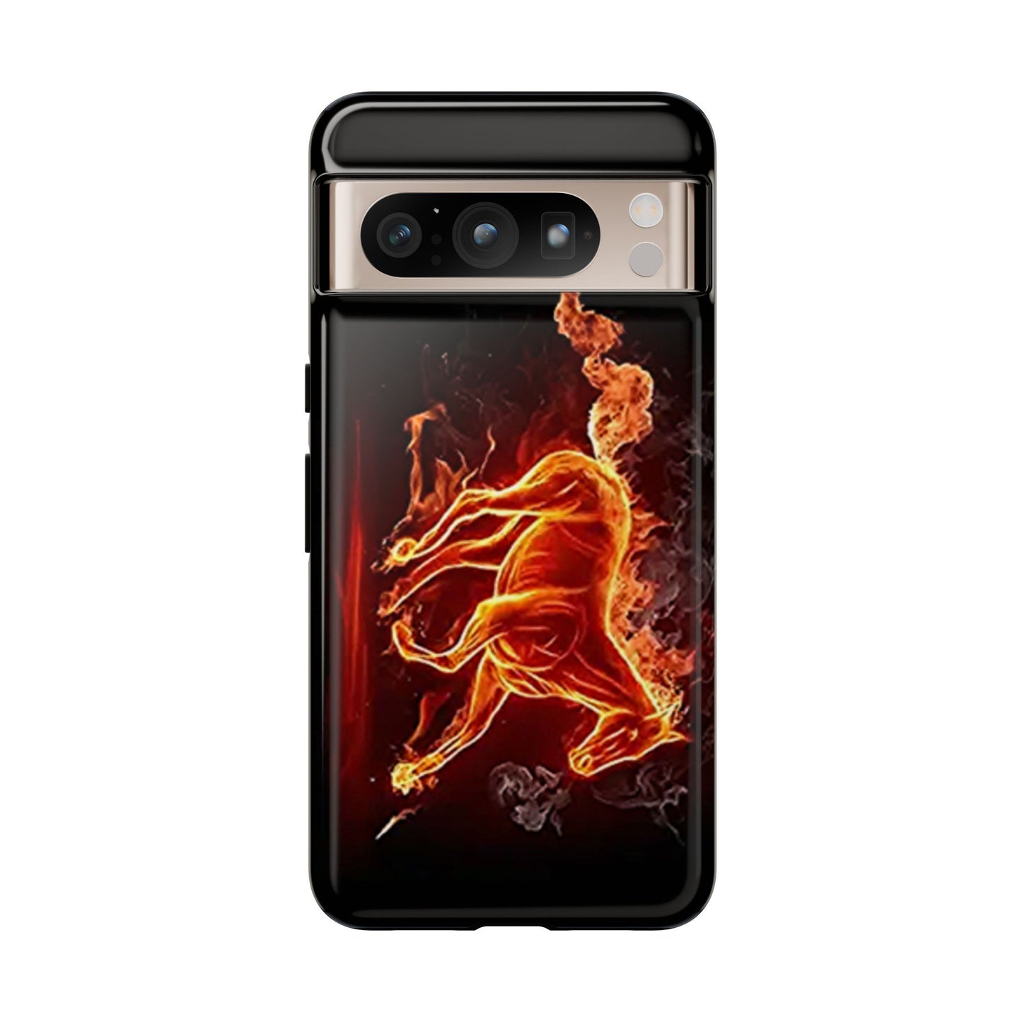 Burning Horse - Whimsical Phone Cases