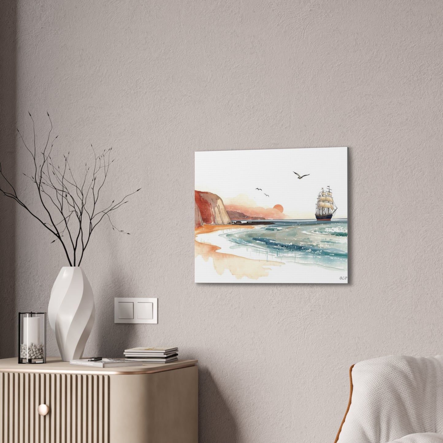 Coastal Clipper - Canvas Stretched, 0.75" - 2026 Wall Art - Places
