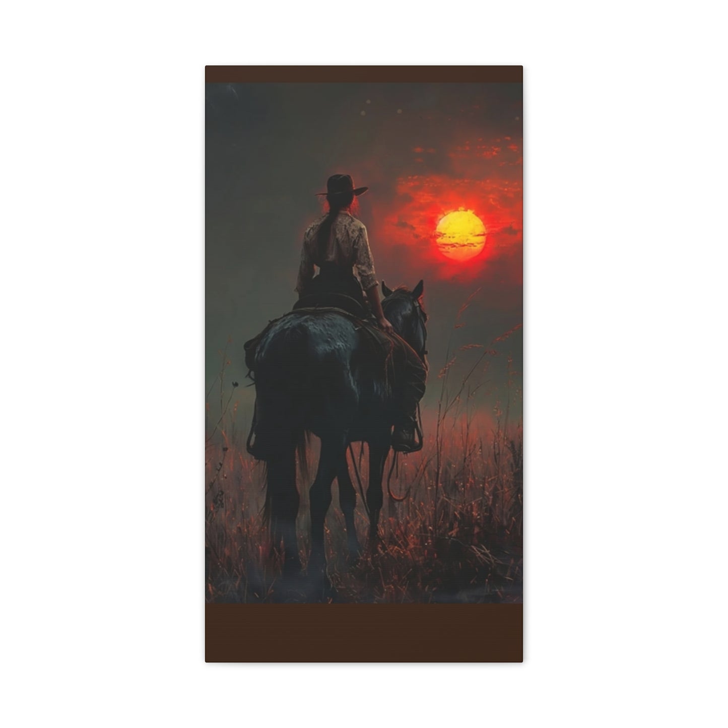 Into the Sunset - Canvas Stretched, 0.75"