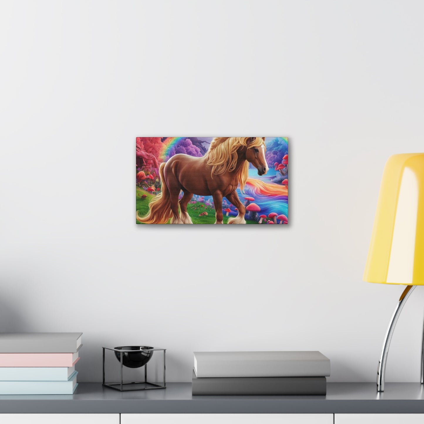 Colorful Horse - Canvas Stretched, 0.75"