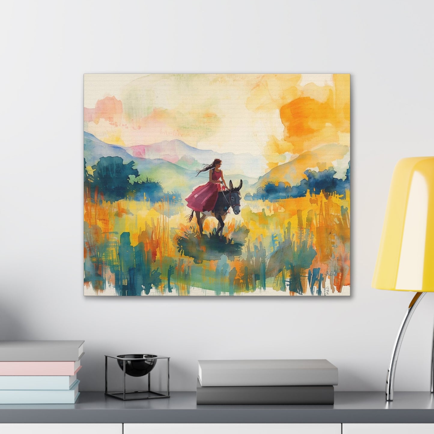Girl in the Field - Canvas Stretched, 0.75" - Wall Art 2026 - Individuals