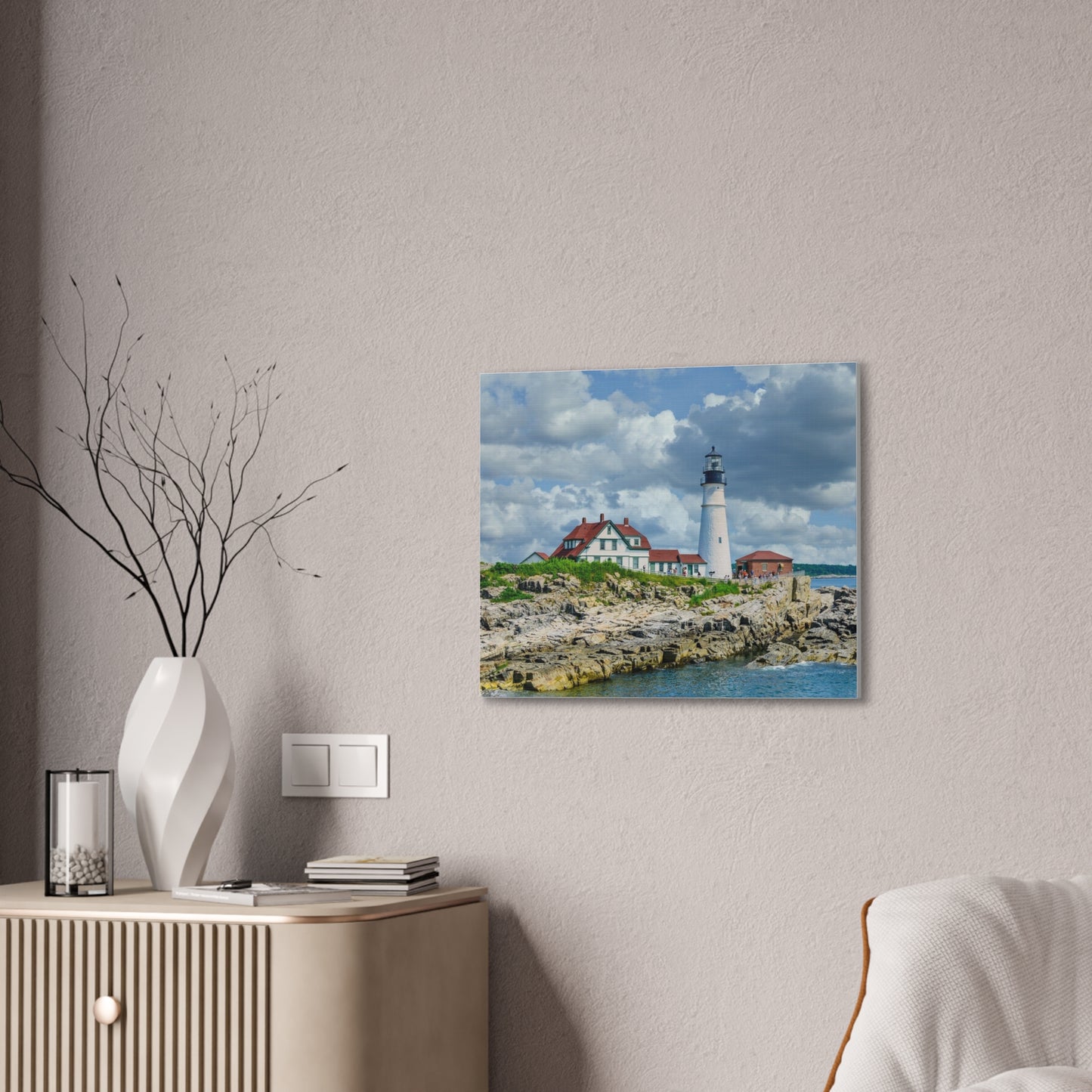 Portland Head - Canvas Stretched, 0.75"