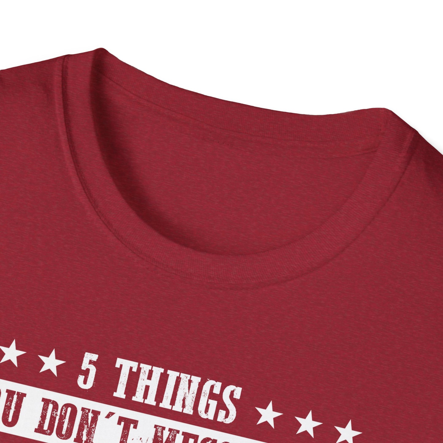 Five things - Unisex Softstyle T-Shirt