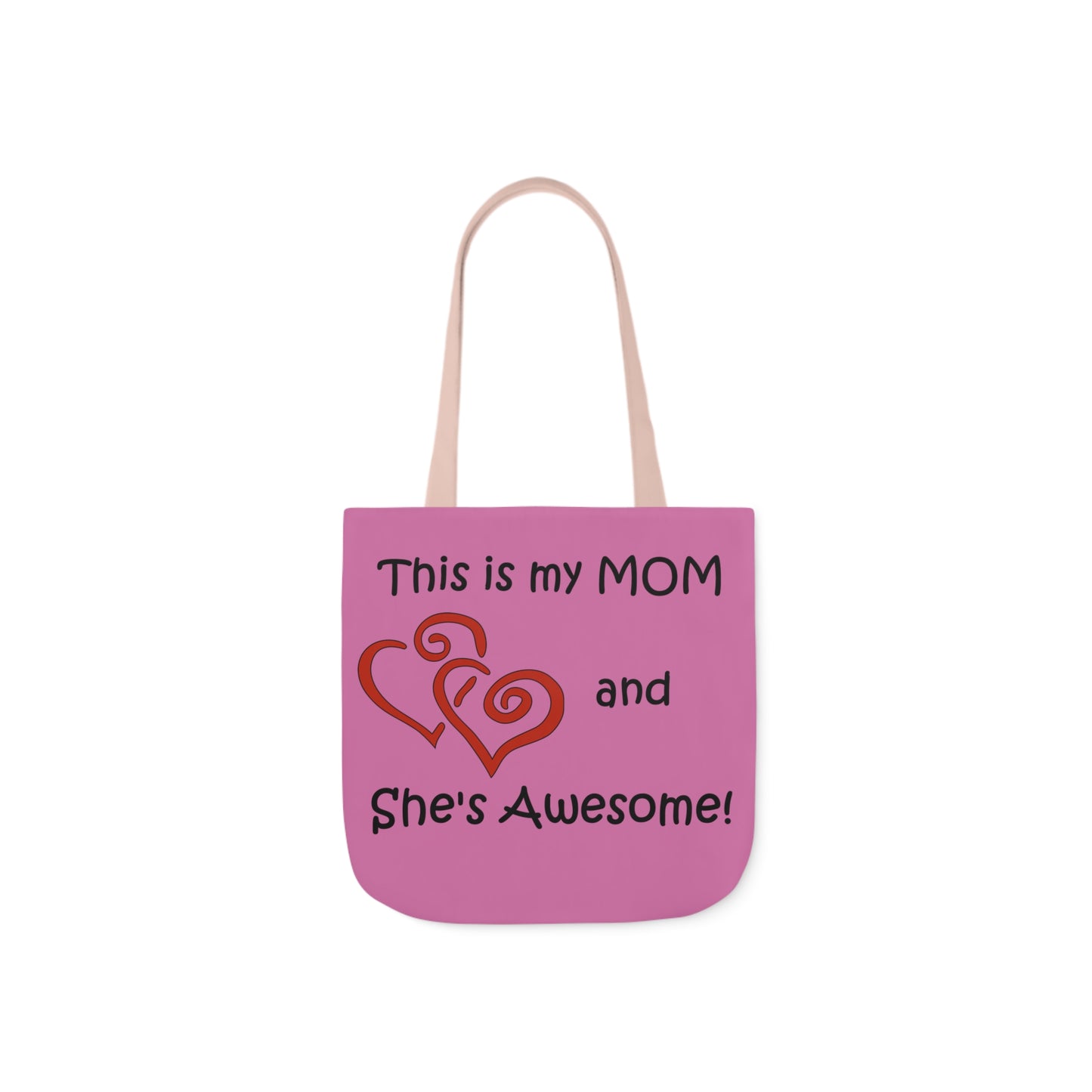 This is My Mom - Canvas Tote Bag, 5-Color Straps  Mother's Day