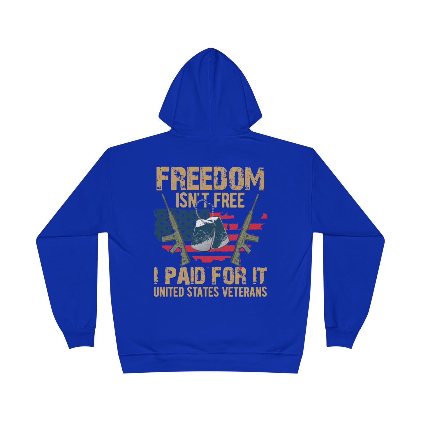 Military - Veteran - Unisex EcoSmart® Pullover Hoodie Sweatshirt