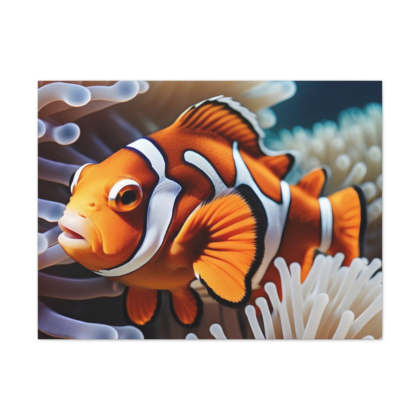 Clown Fish - Canvas Stretched, 0.75"