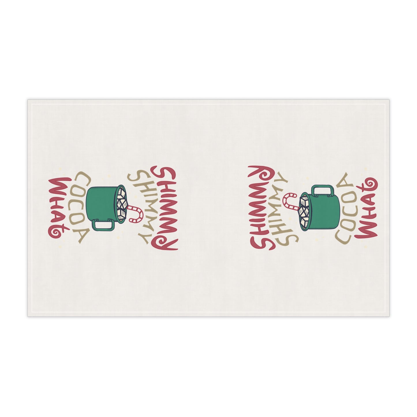 Shimmy - Tea Towels (cotton, poly) - Christmas