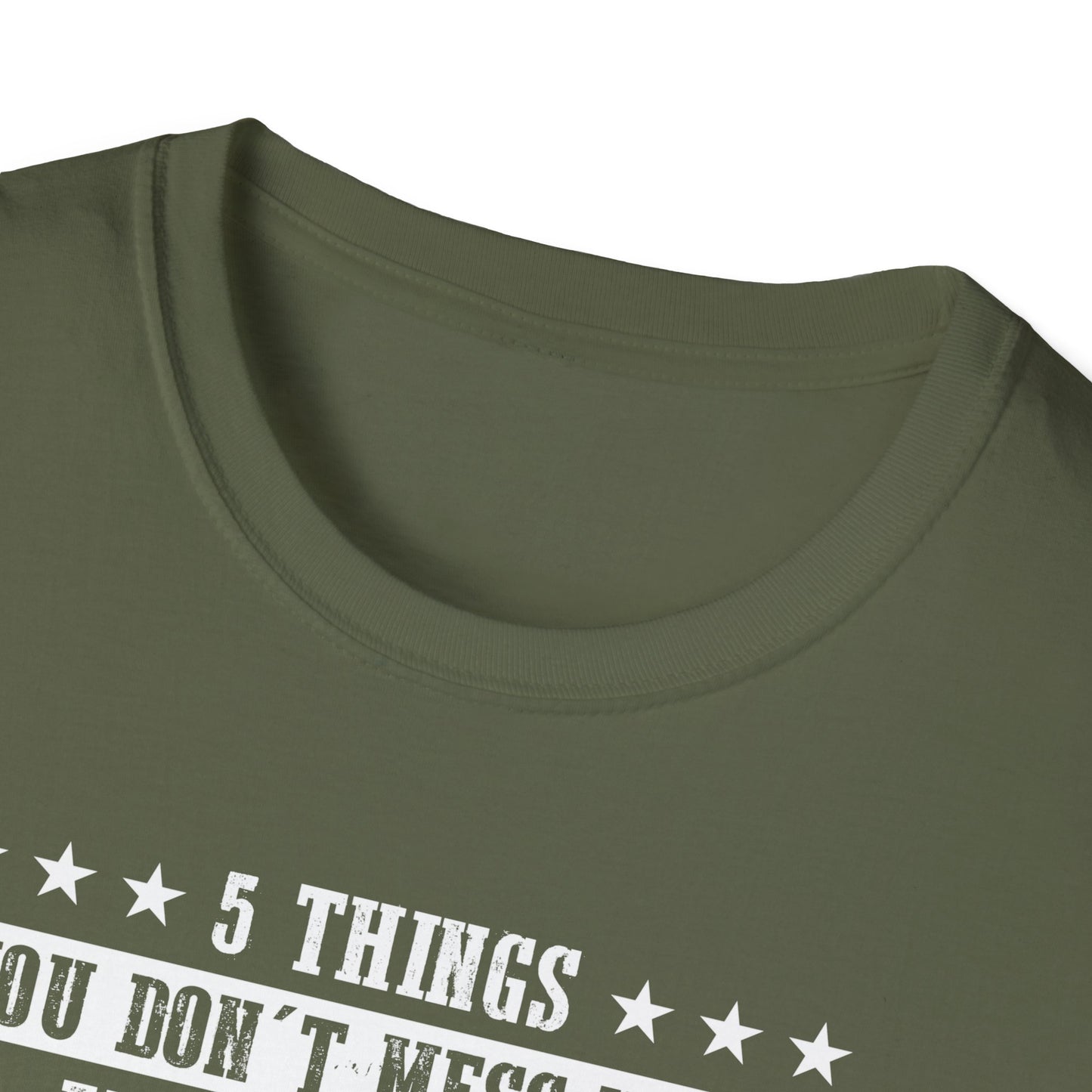 Five things - Unisex Softstyle T-Shirt