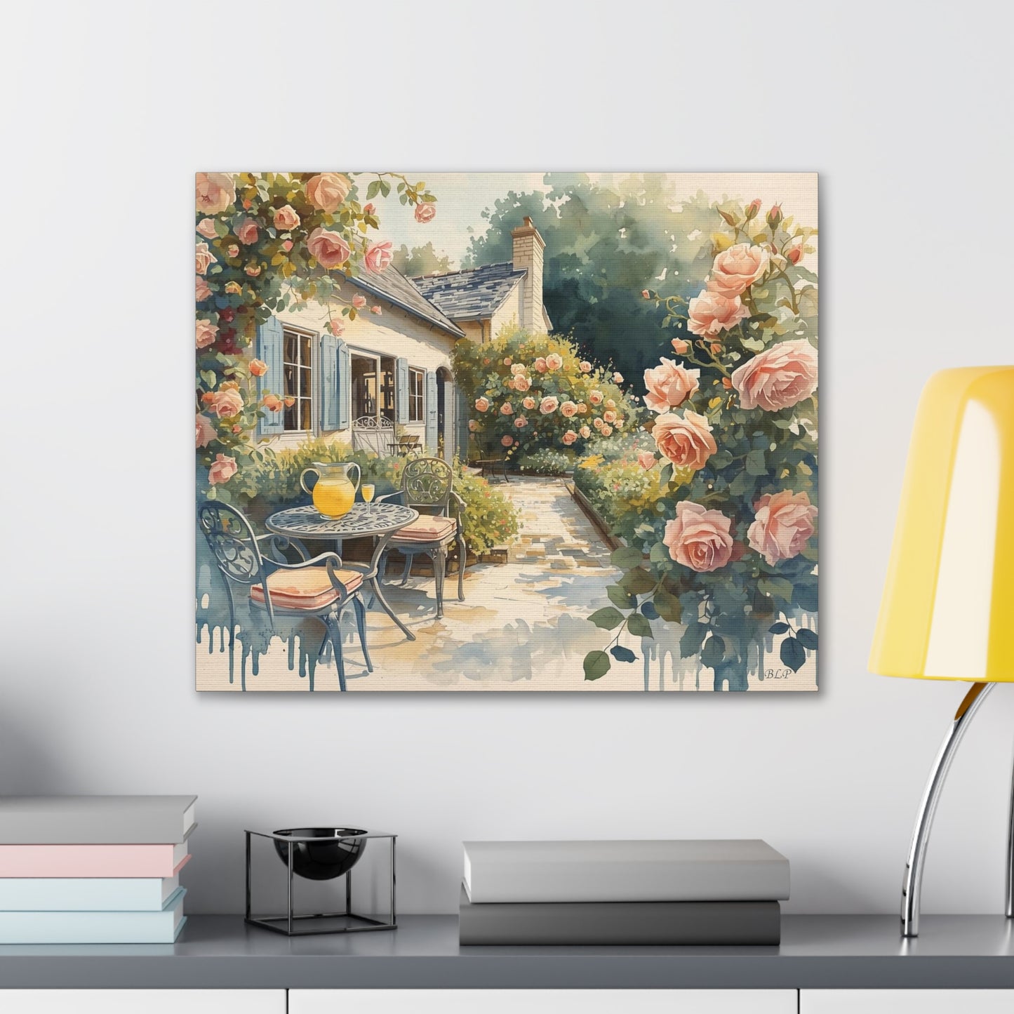 Lemonade on the Patio - Canvas Stretched, 0.75" - 2026 Wall Art Places